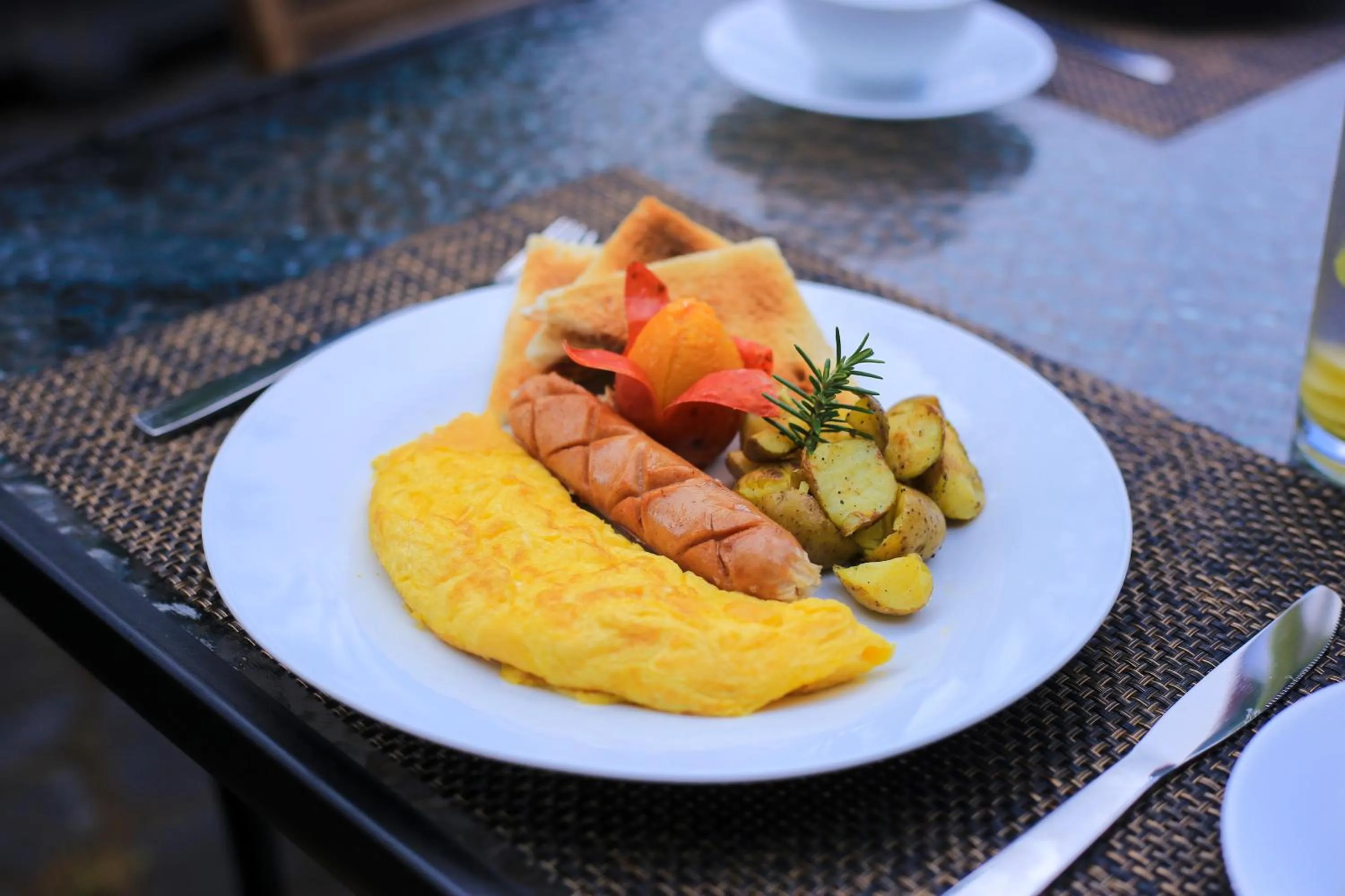 Breakfast in The Forest and Lake by Schofieldshire