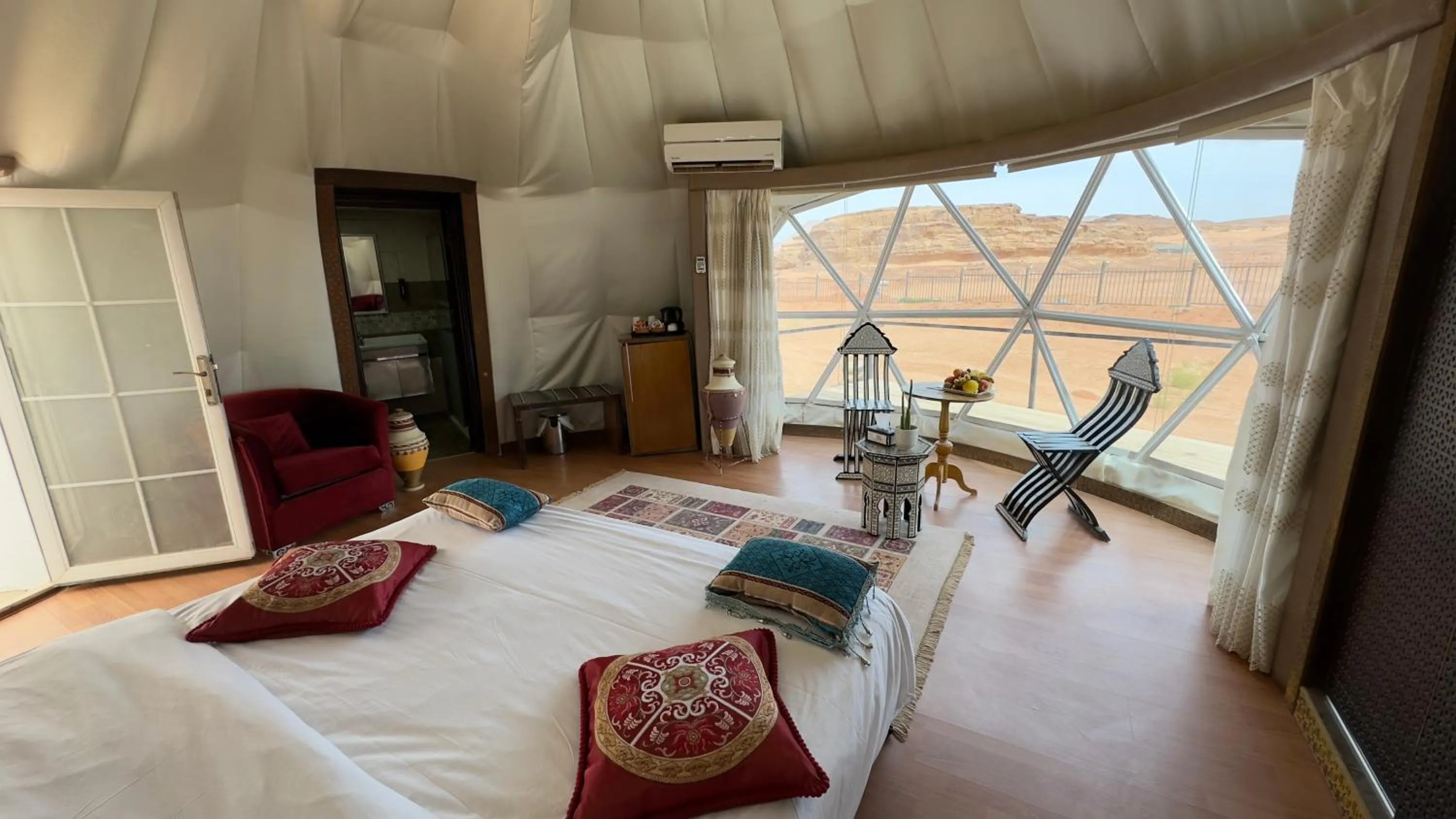 Bed in Mazayen Rum Camp