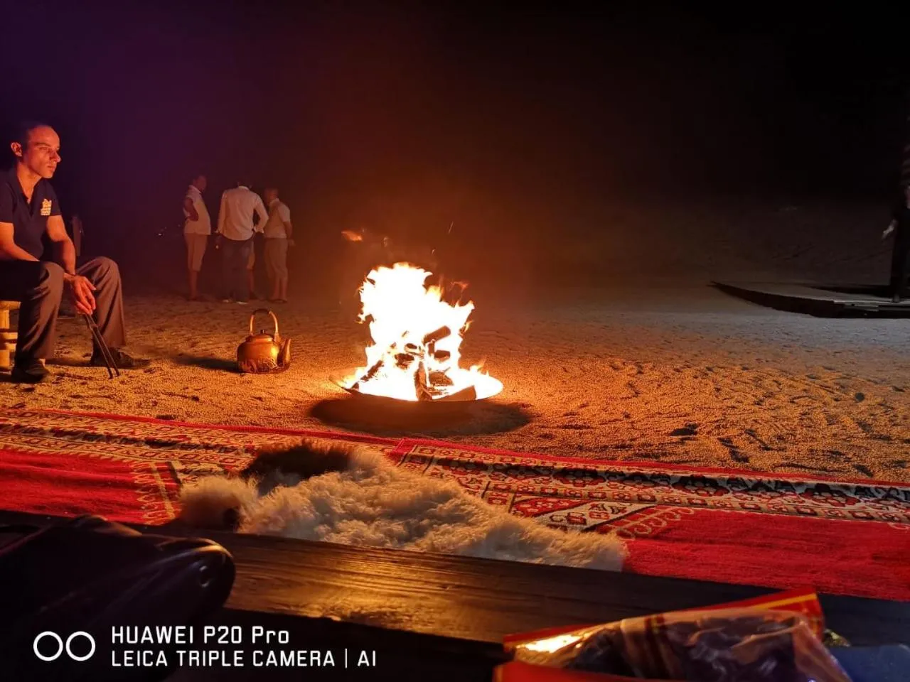 People in Mazayen Rum Camp