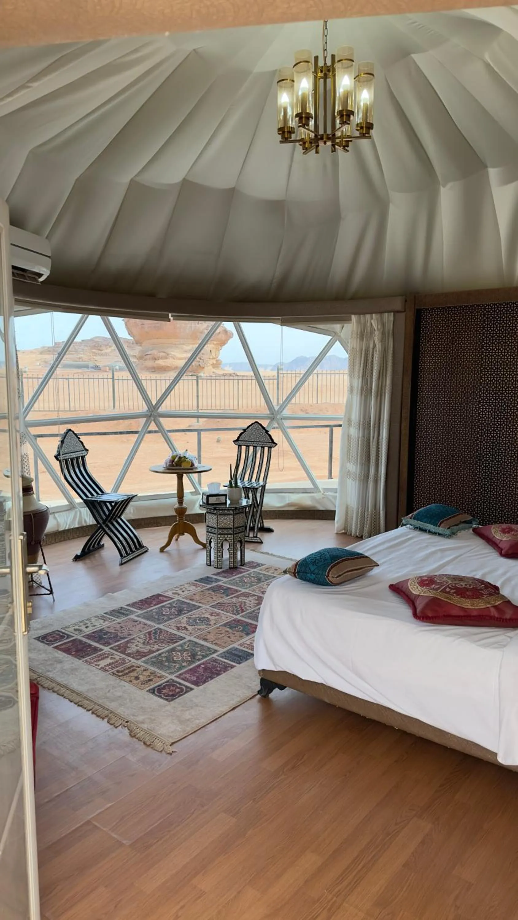 Bed in Mazayen Rum Camp