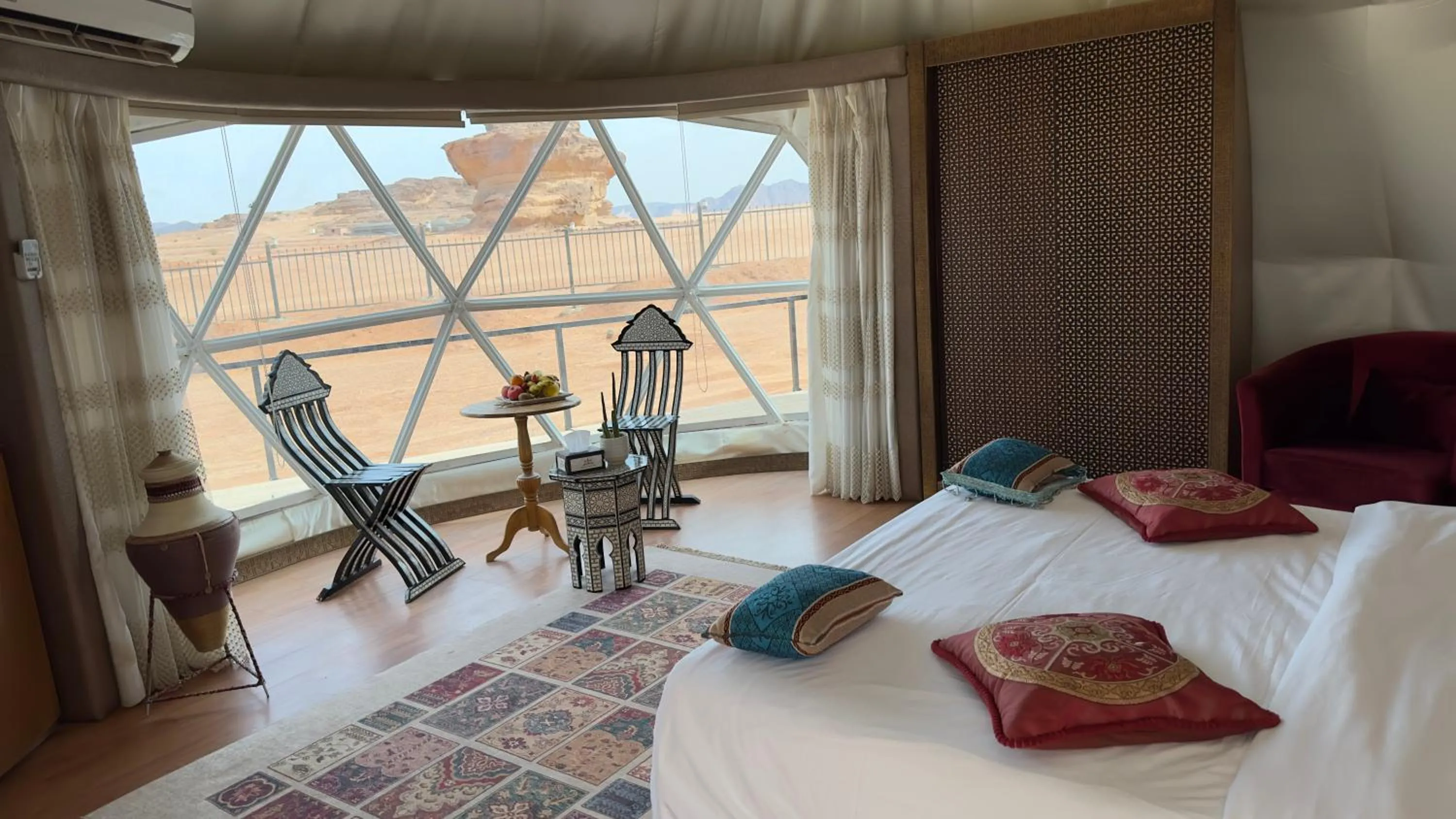 Bed in Mazayen Rum Camp