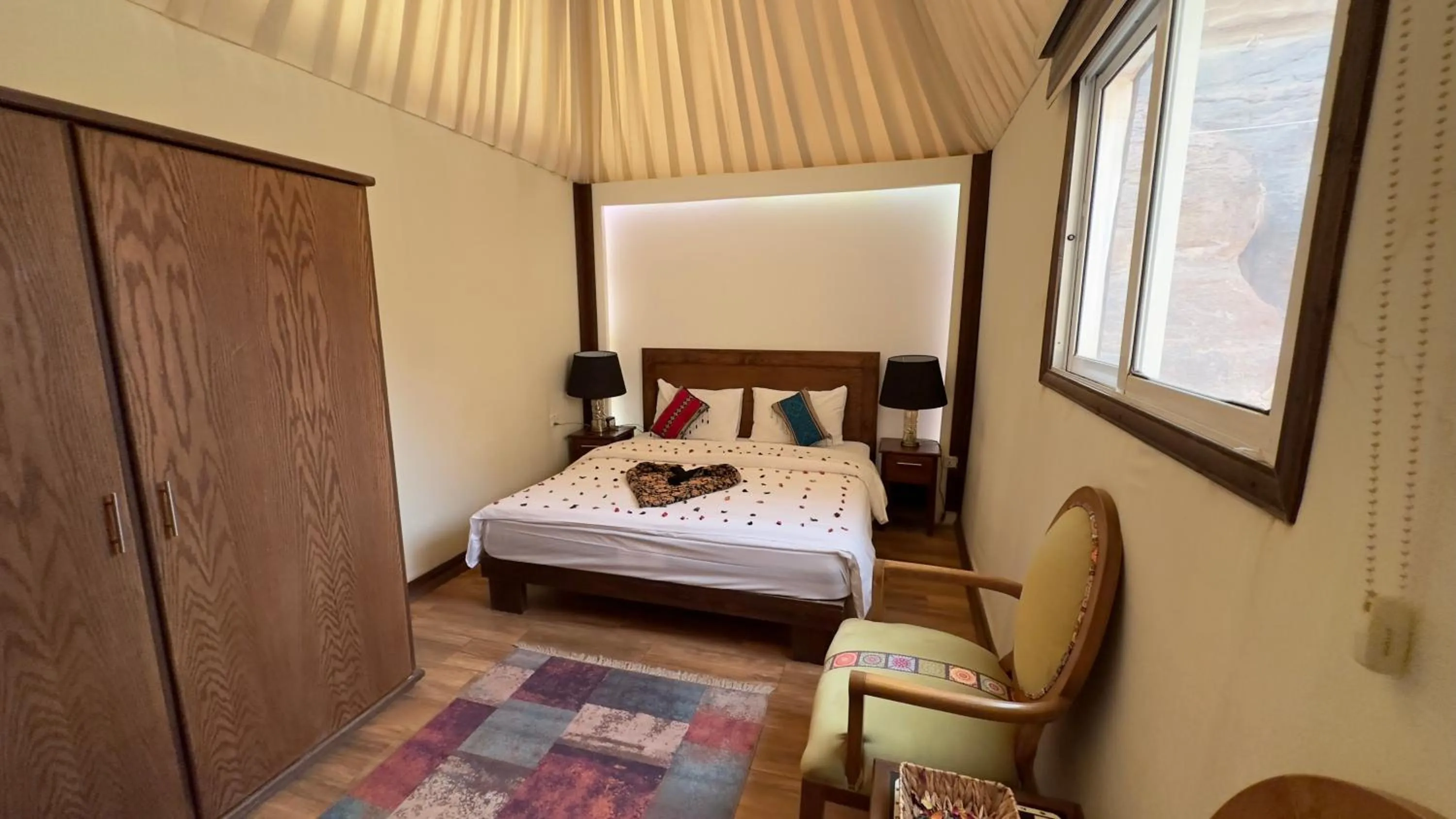 Photo of the whole room, Bed in Mazayen Rum Camp