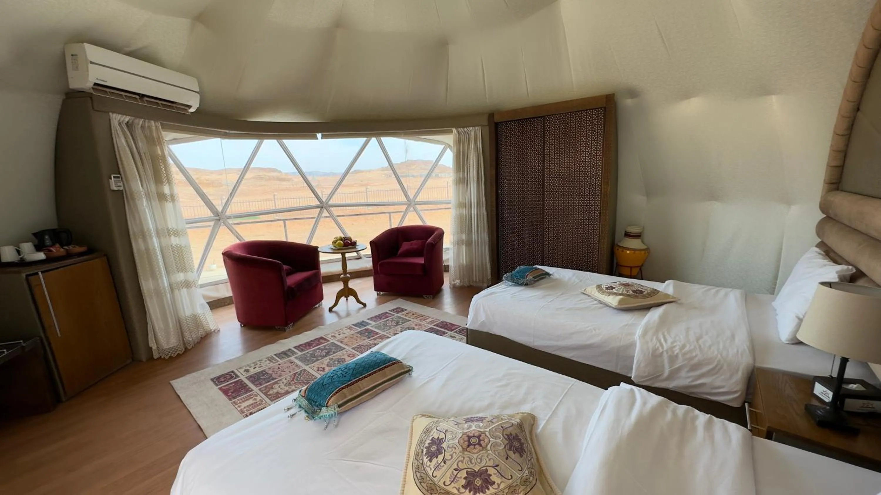 Bed in Mazayen Rum Camp