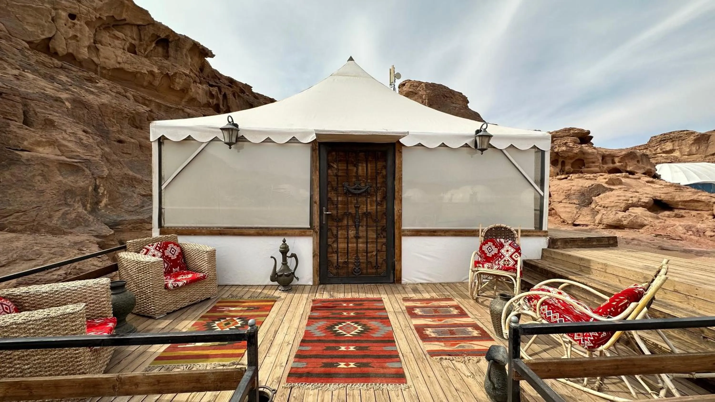 Natural landscape in Mazayen Rum Camp