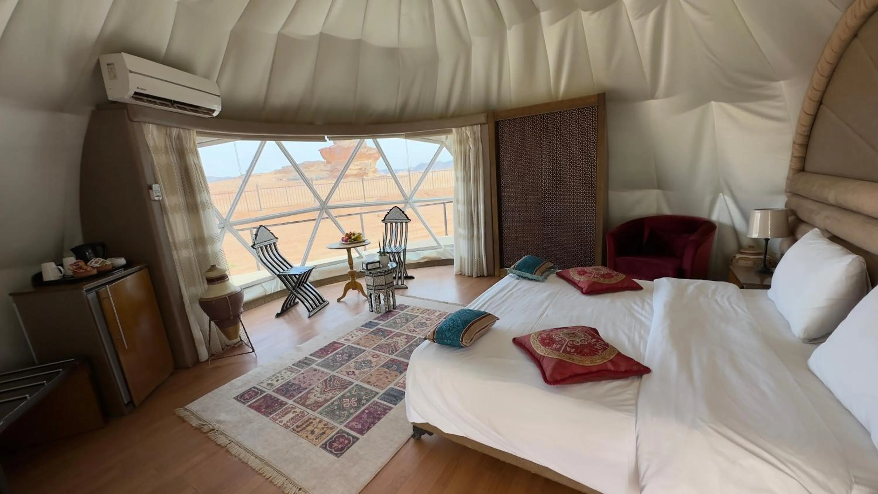 Bed in Mazayen Rum Camp