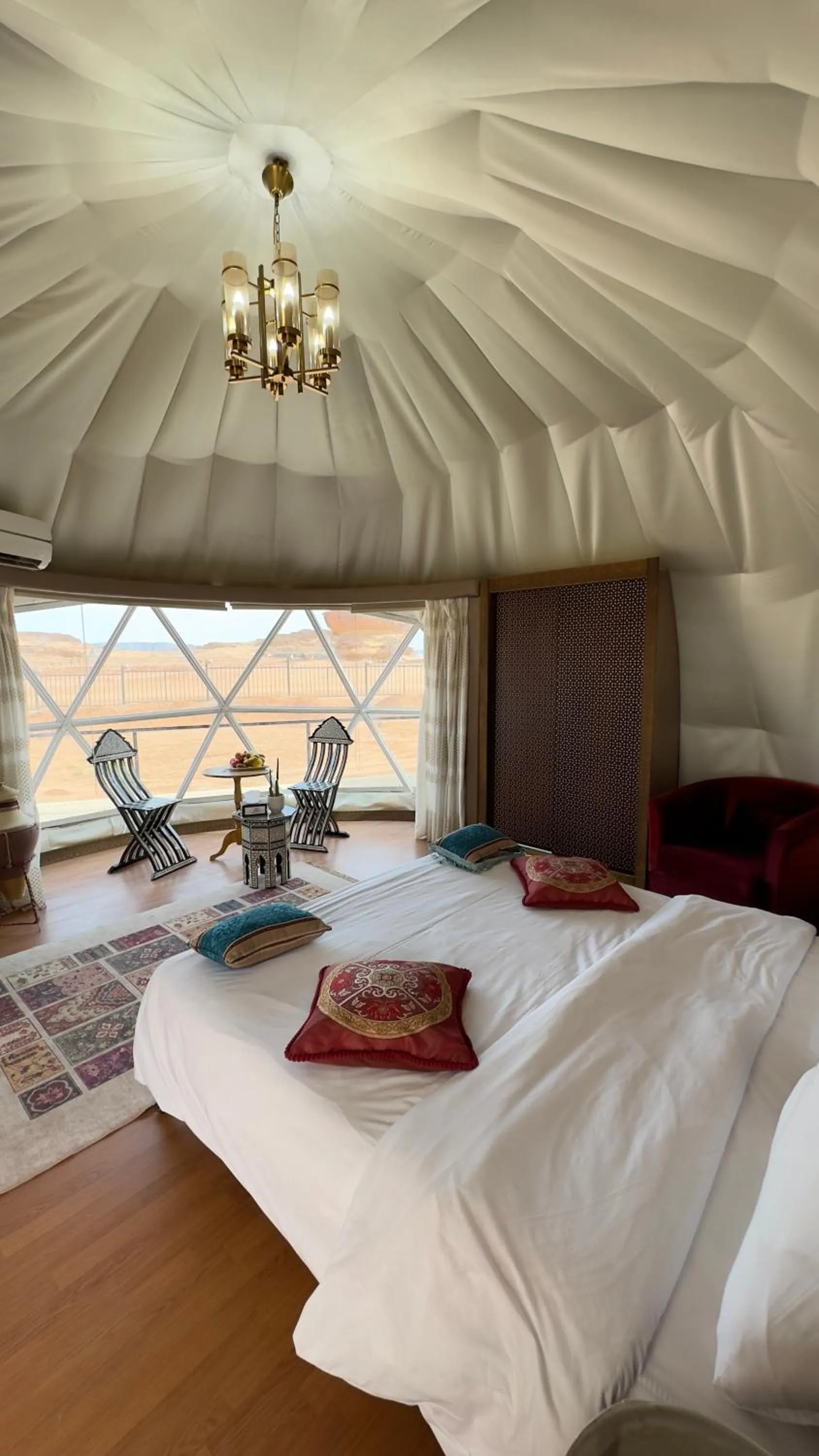 Bed in Mazayen Rum Camp