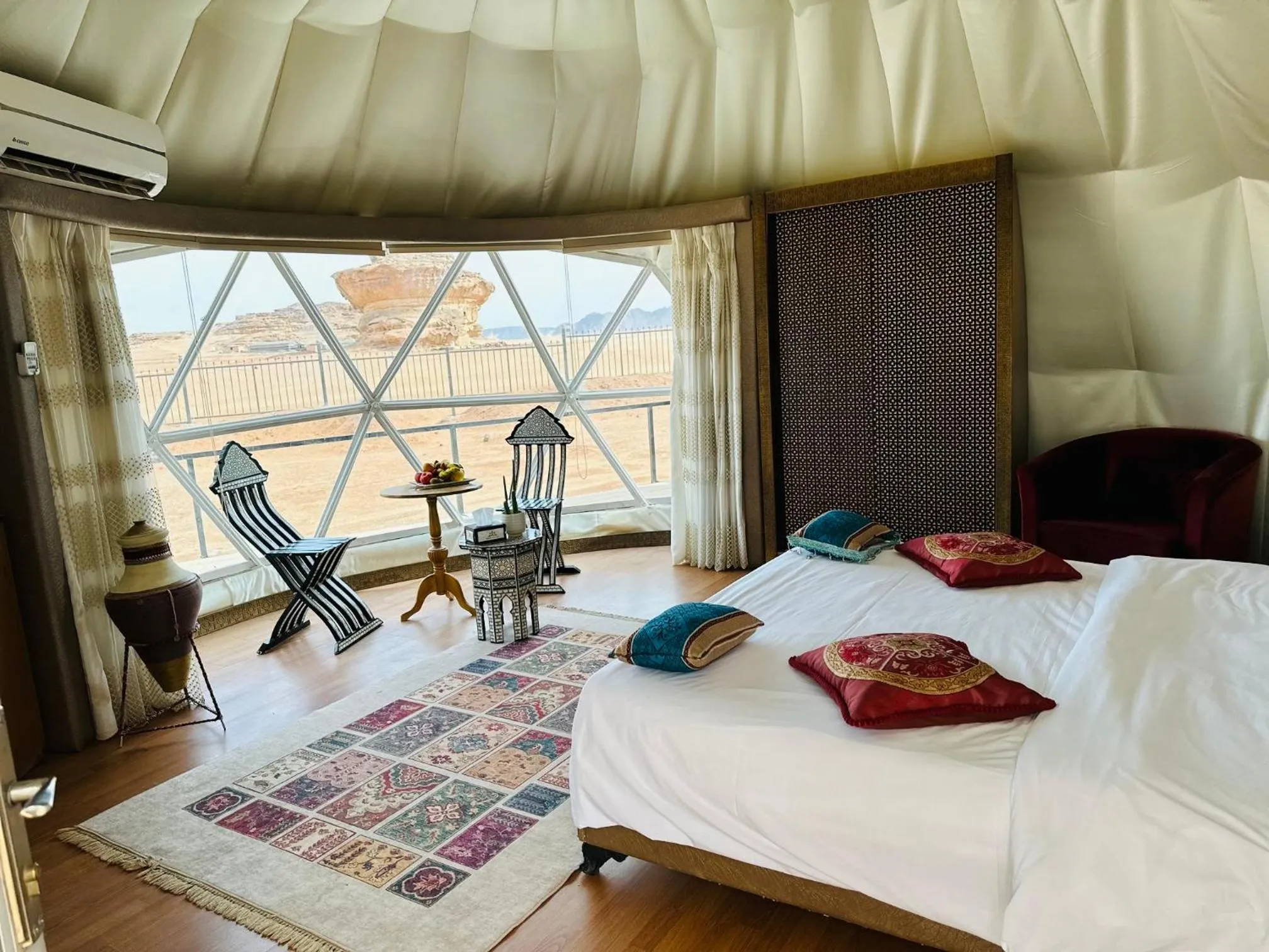 Bed in Mazayen Rum Camp