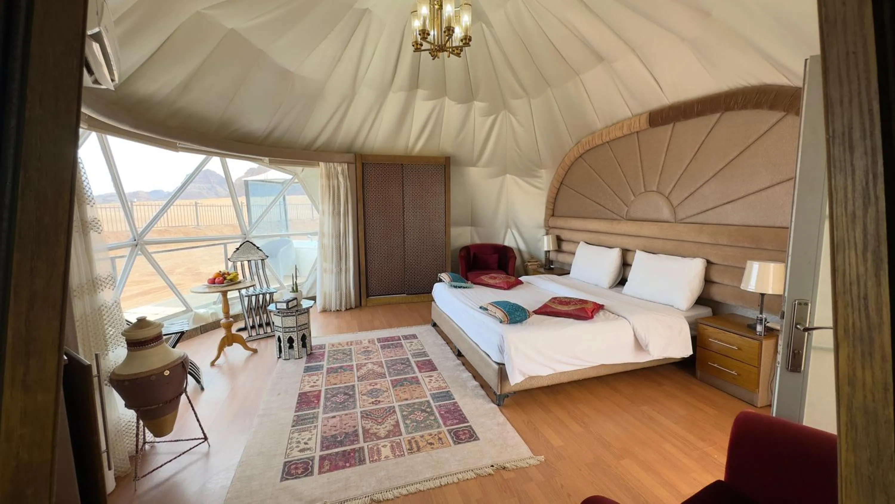 Bed in Mazayen Rum Camp