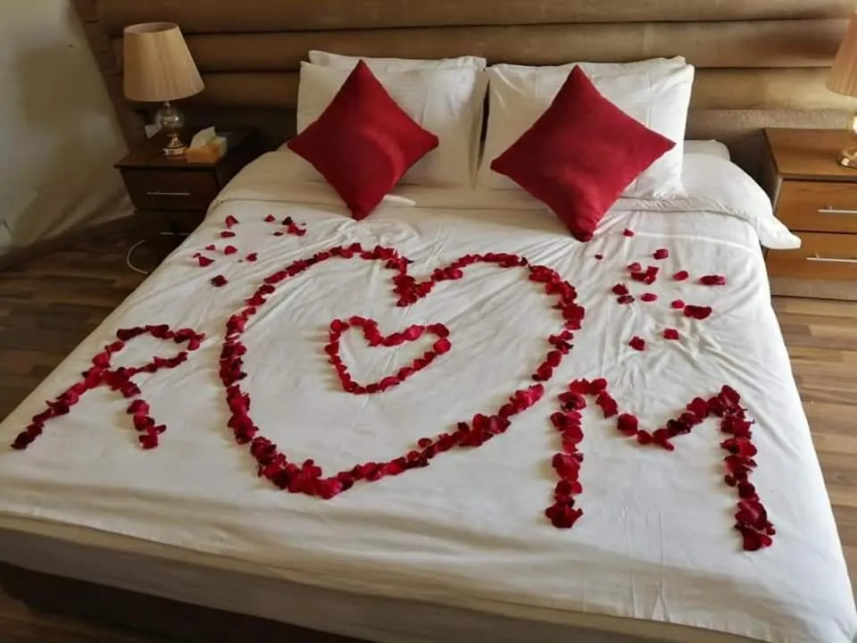 Bed in Mazayen Rum Camp