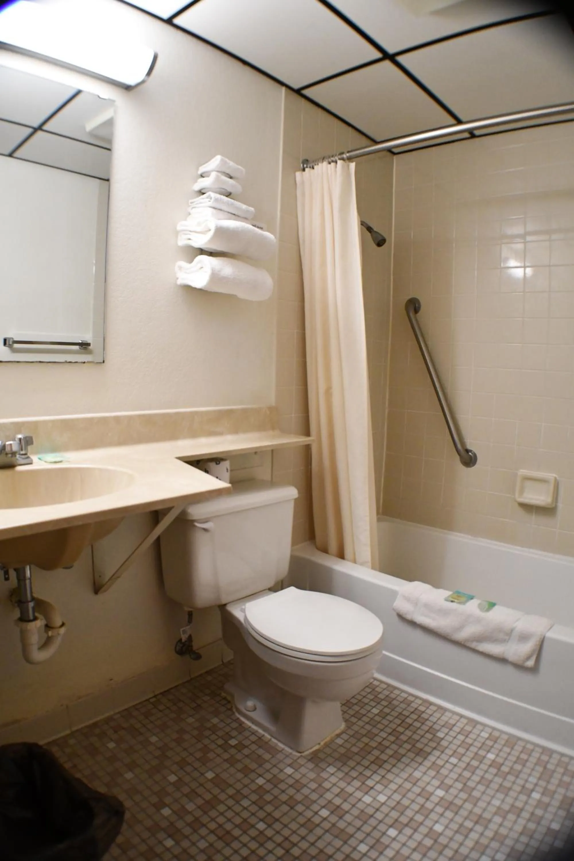 Bathroom in American Motel Waseca