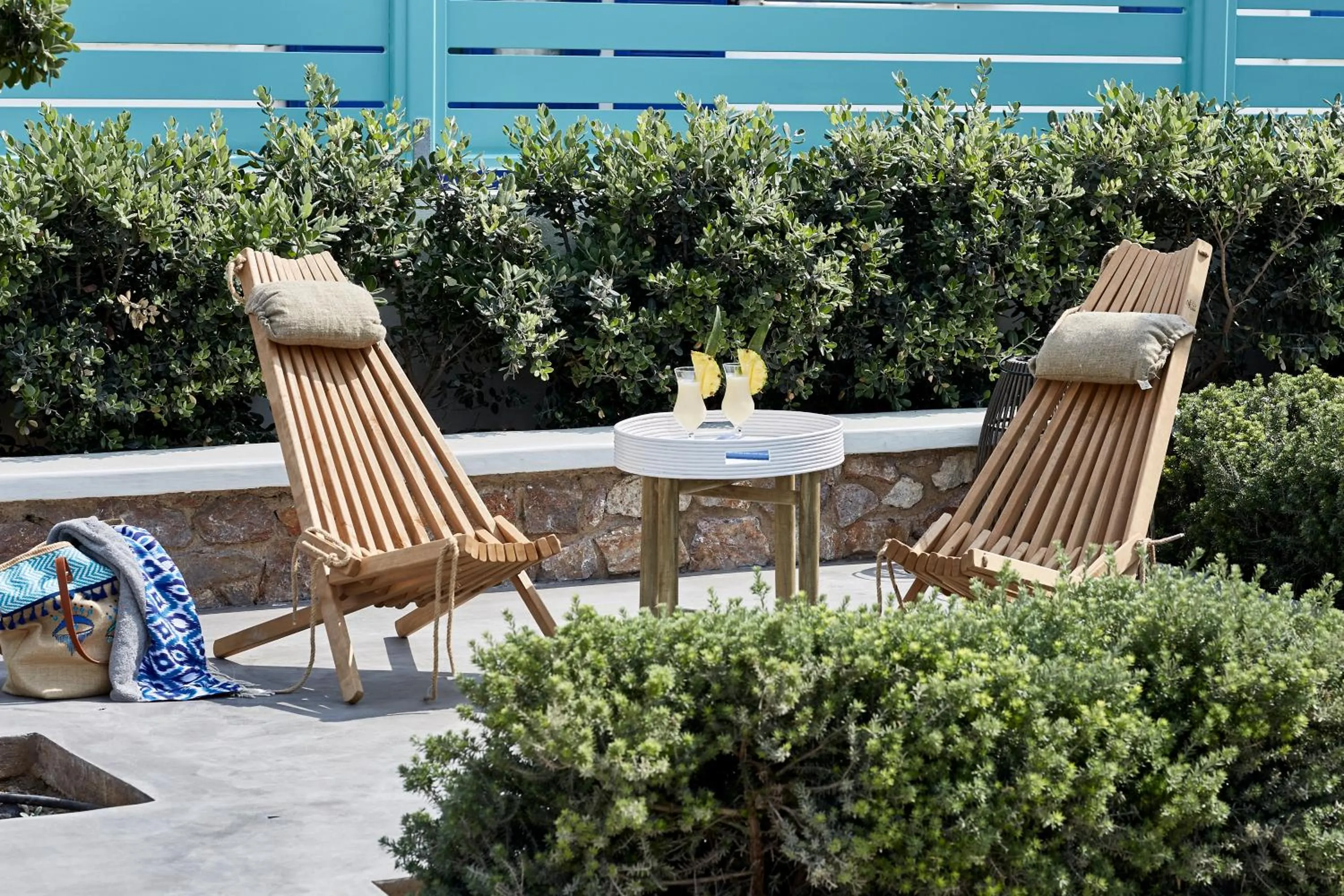 Time of day in Almyriki Beach Villa