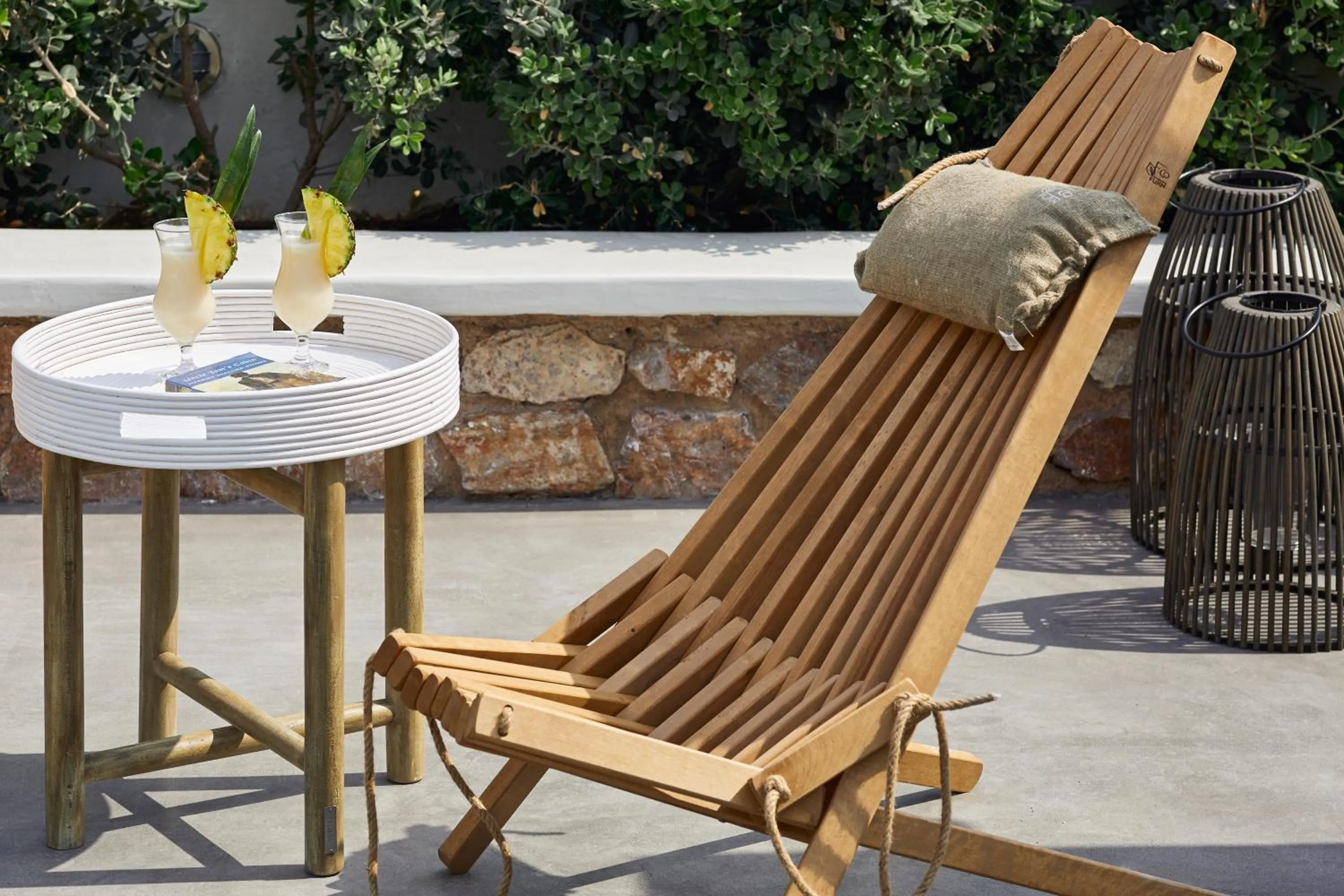 Time of day in Almyriki Beach Villa