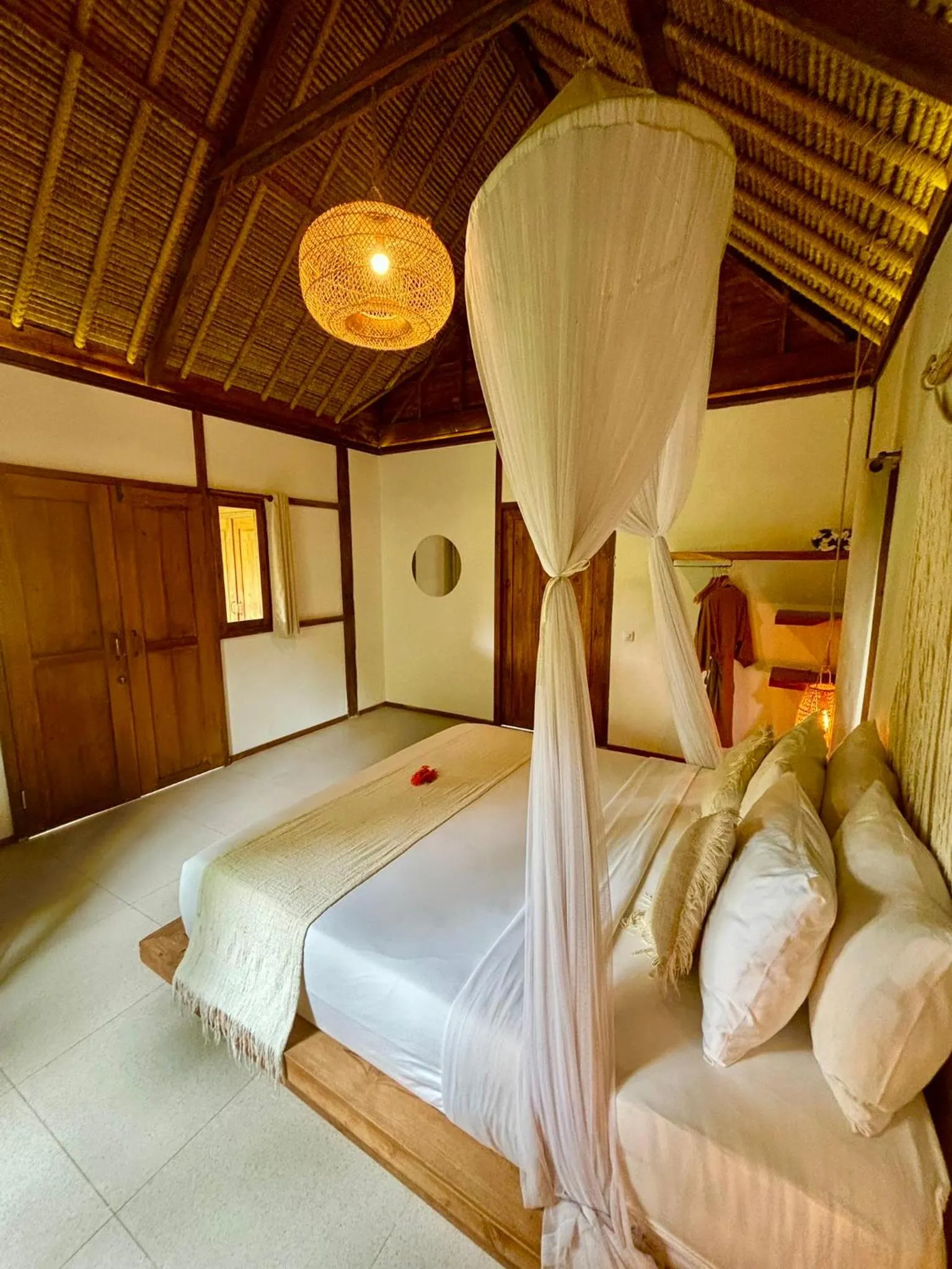 Bed in Green Escape Eco Resort