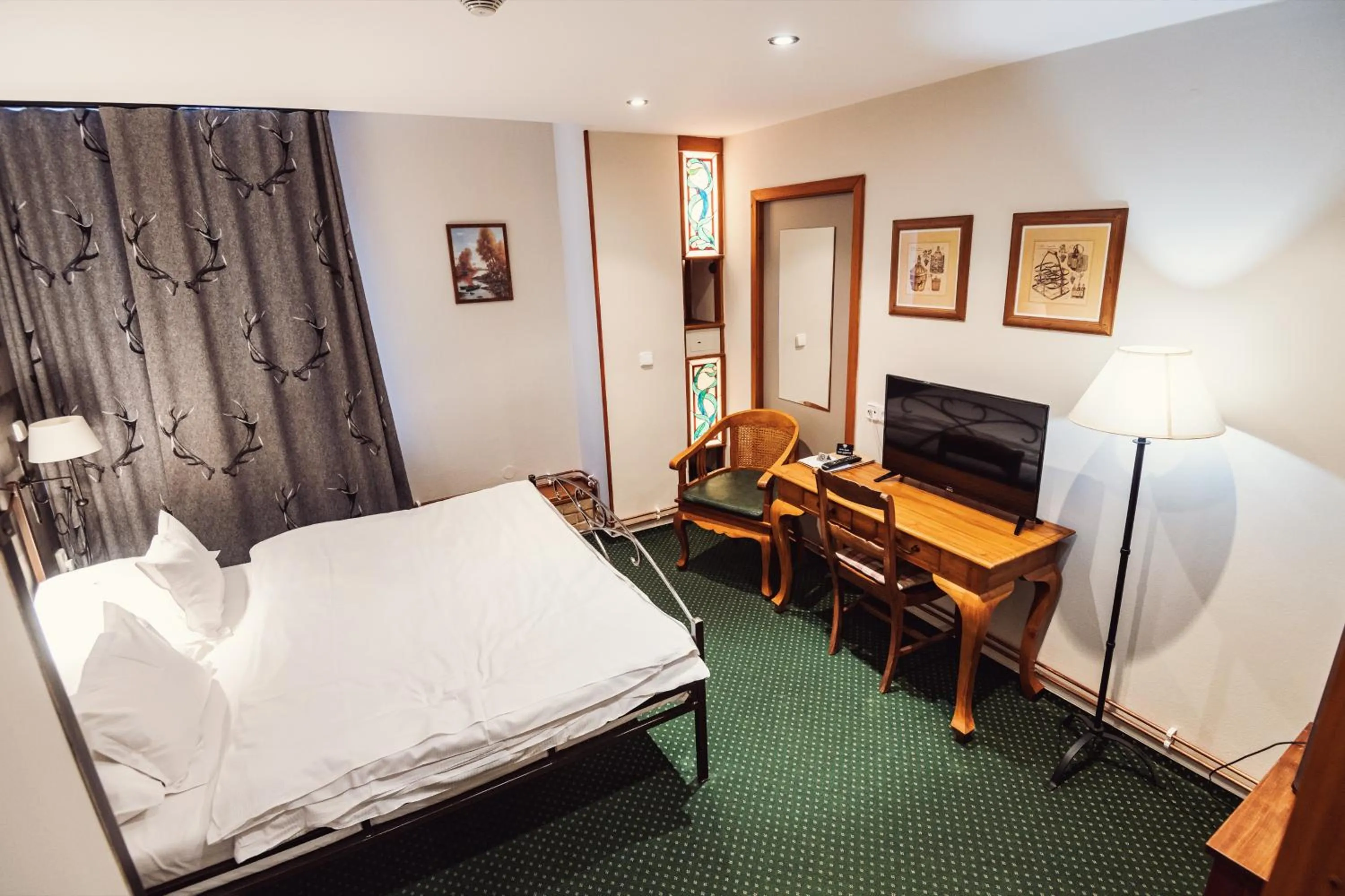 Photo of the whole room, Bed in Šumava Inn