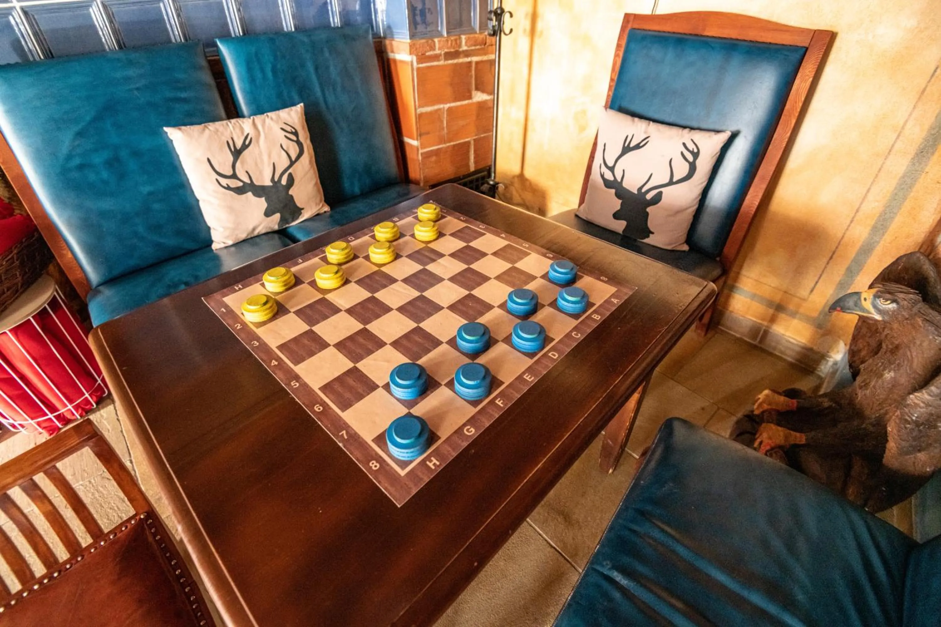 Lounge or bar in Šumava Inn