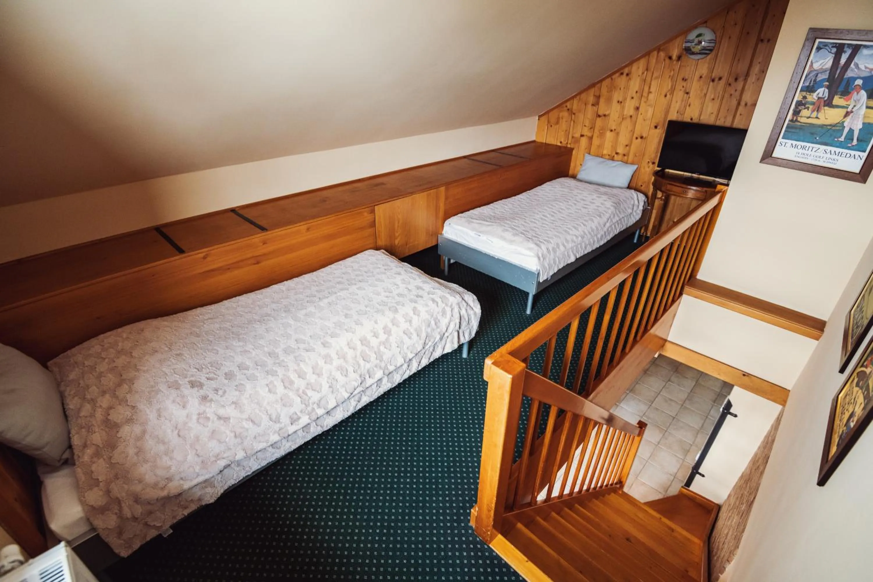 Bed in Šumava Inn
