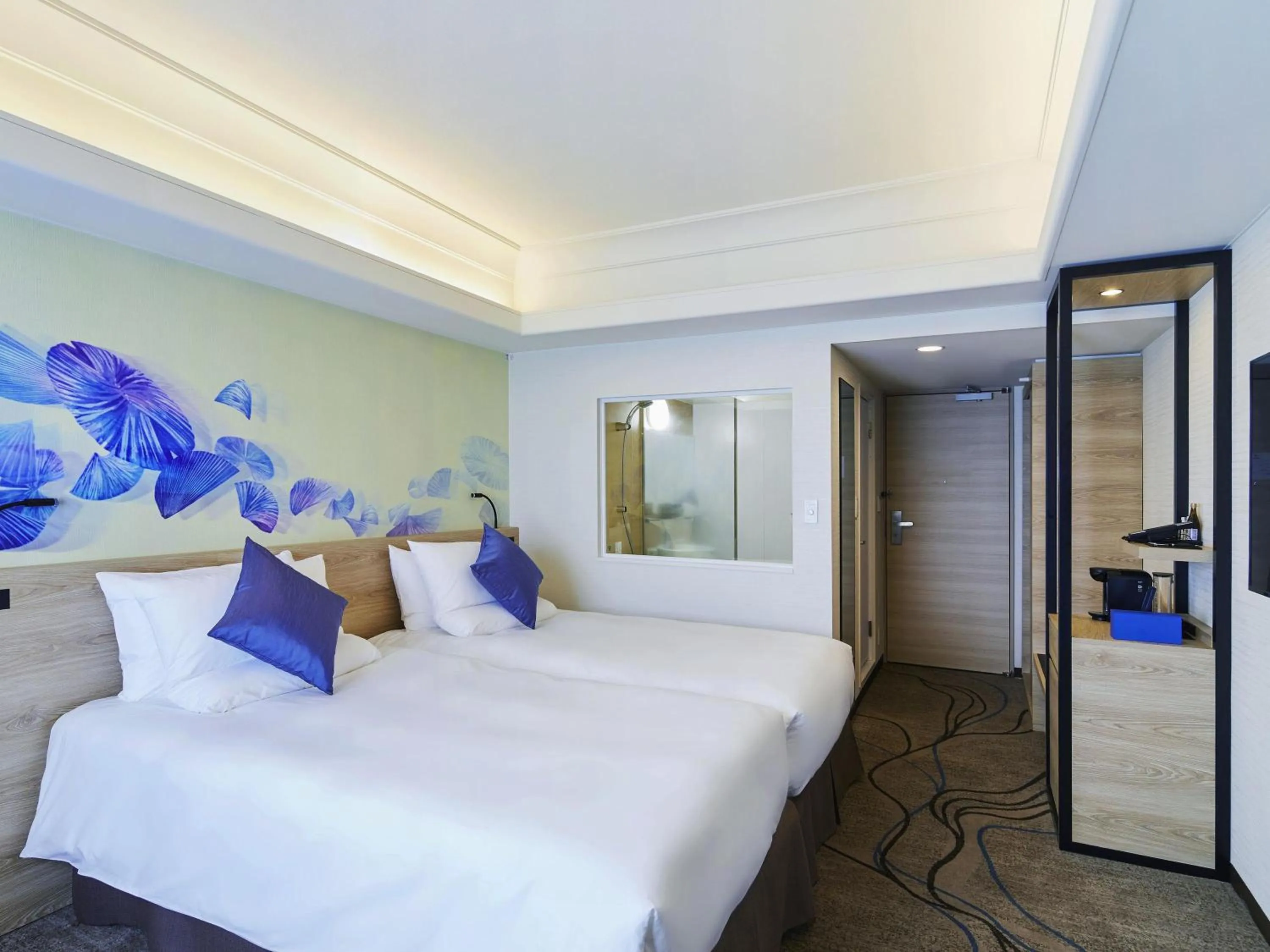 Bedroom, Bed in Novotel Okinawa Naha