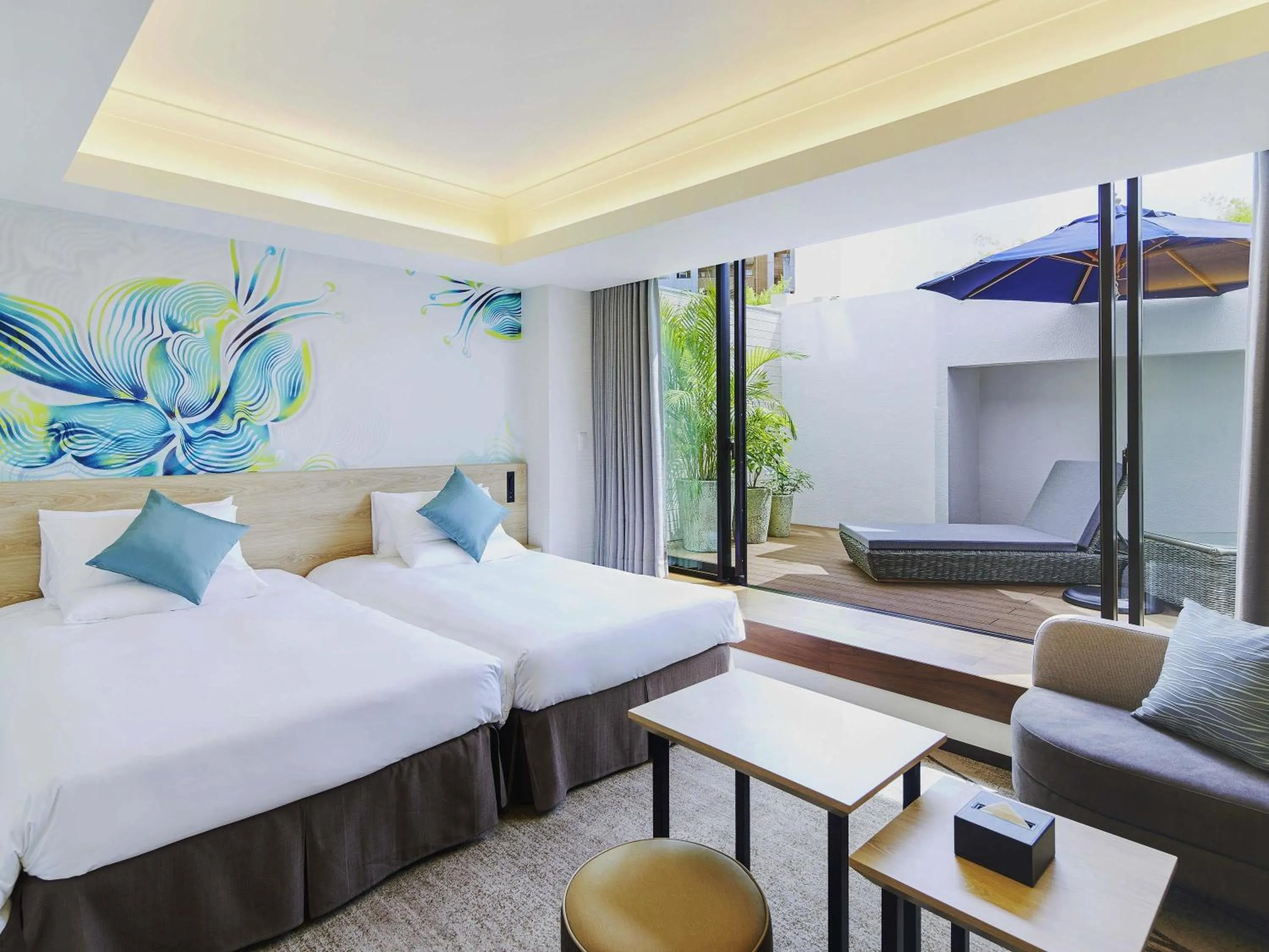 Bedroom, Bed in Novotel Okinawa Naha