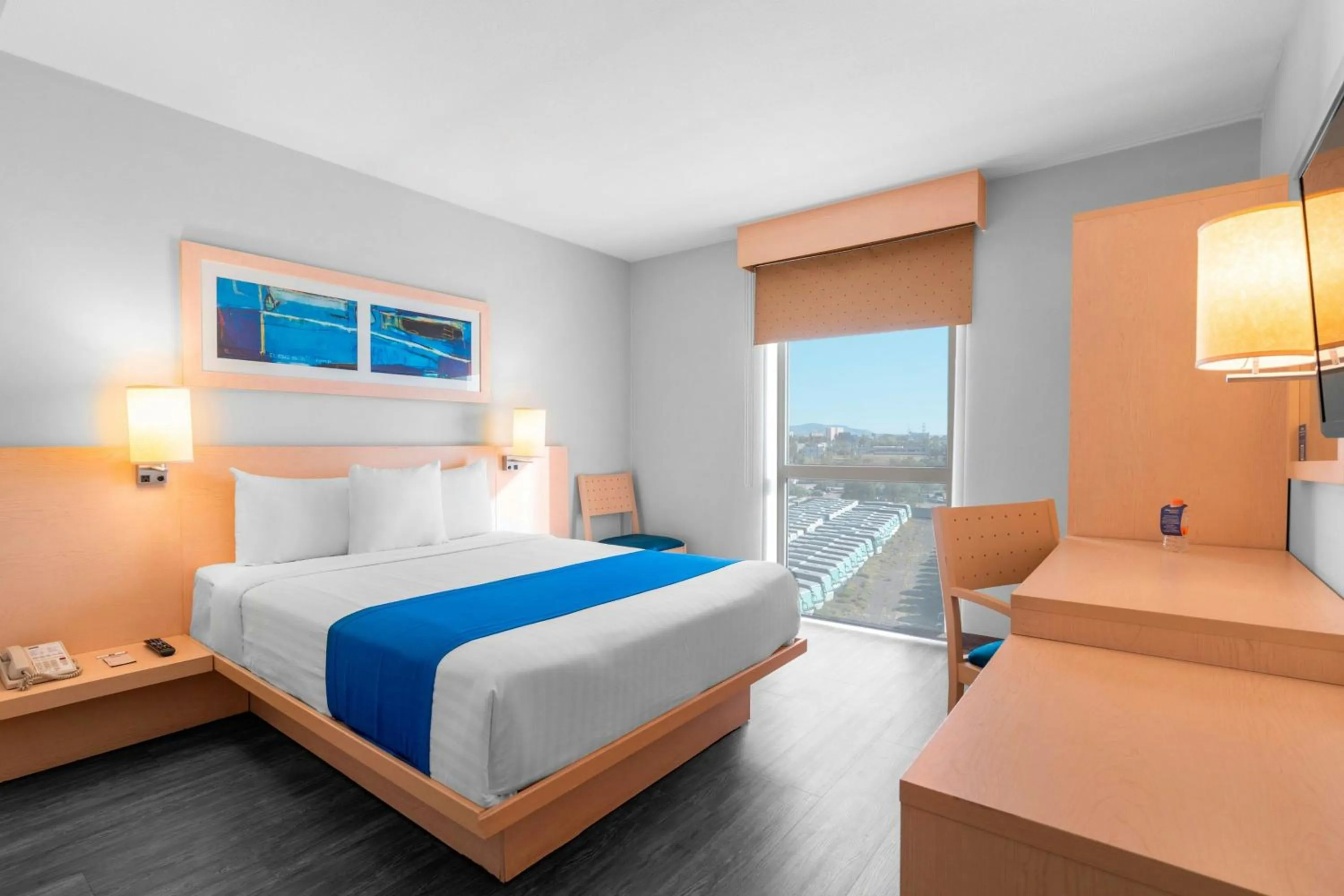 Photo of the whole room, Bed in City Express by Marriott Aguascalientes Sur