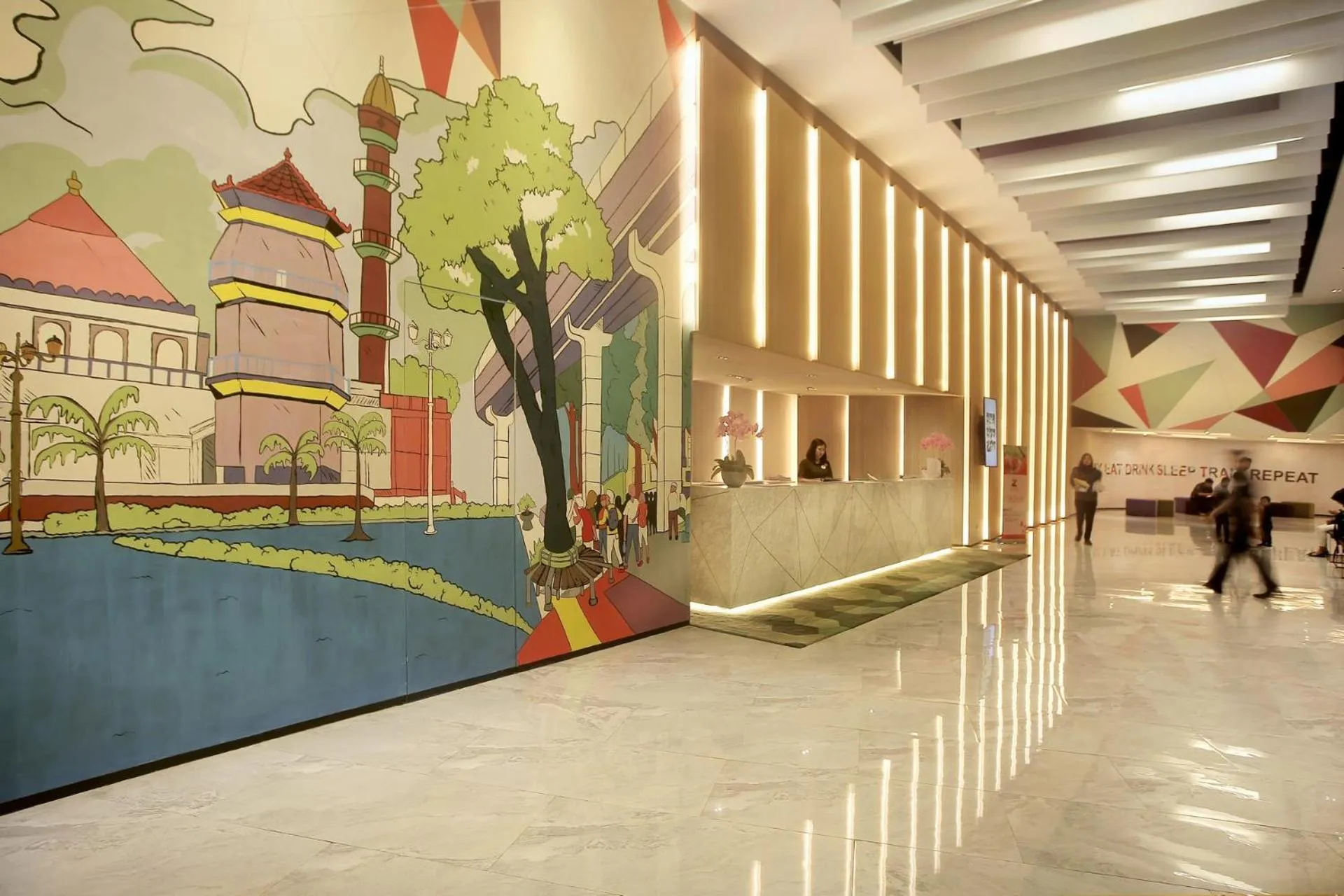 Facade/entrance in The Zuri Hotel Palembang