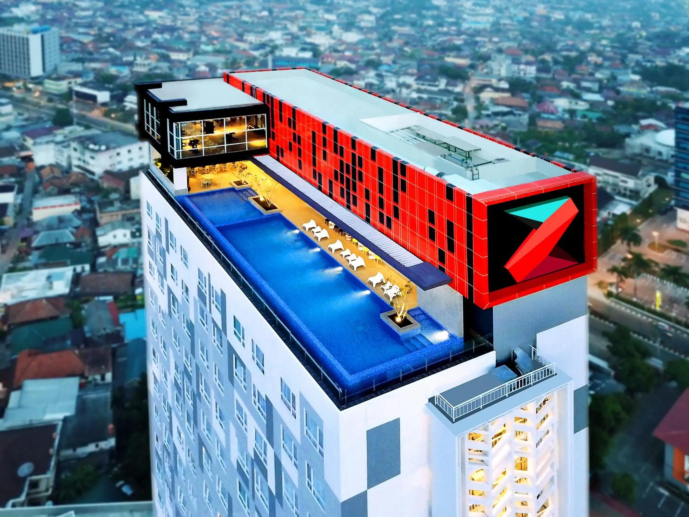 Property building in The Zuri Hotel Palembang