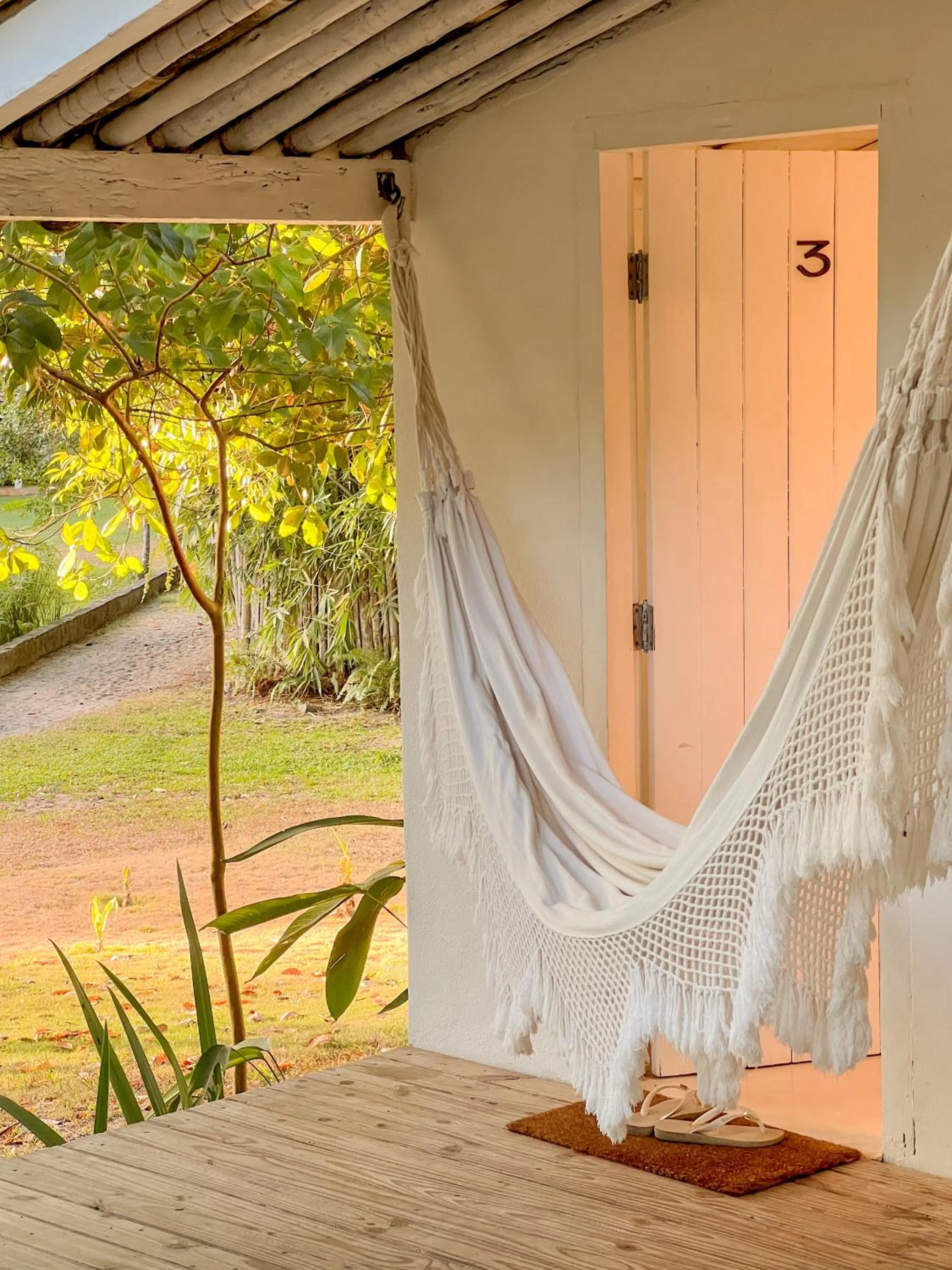 Patio in Pousada Lagoa
