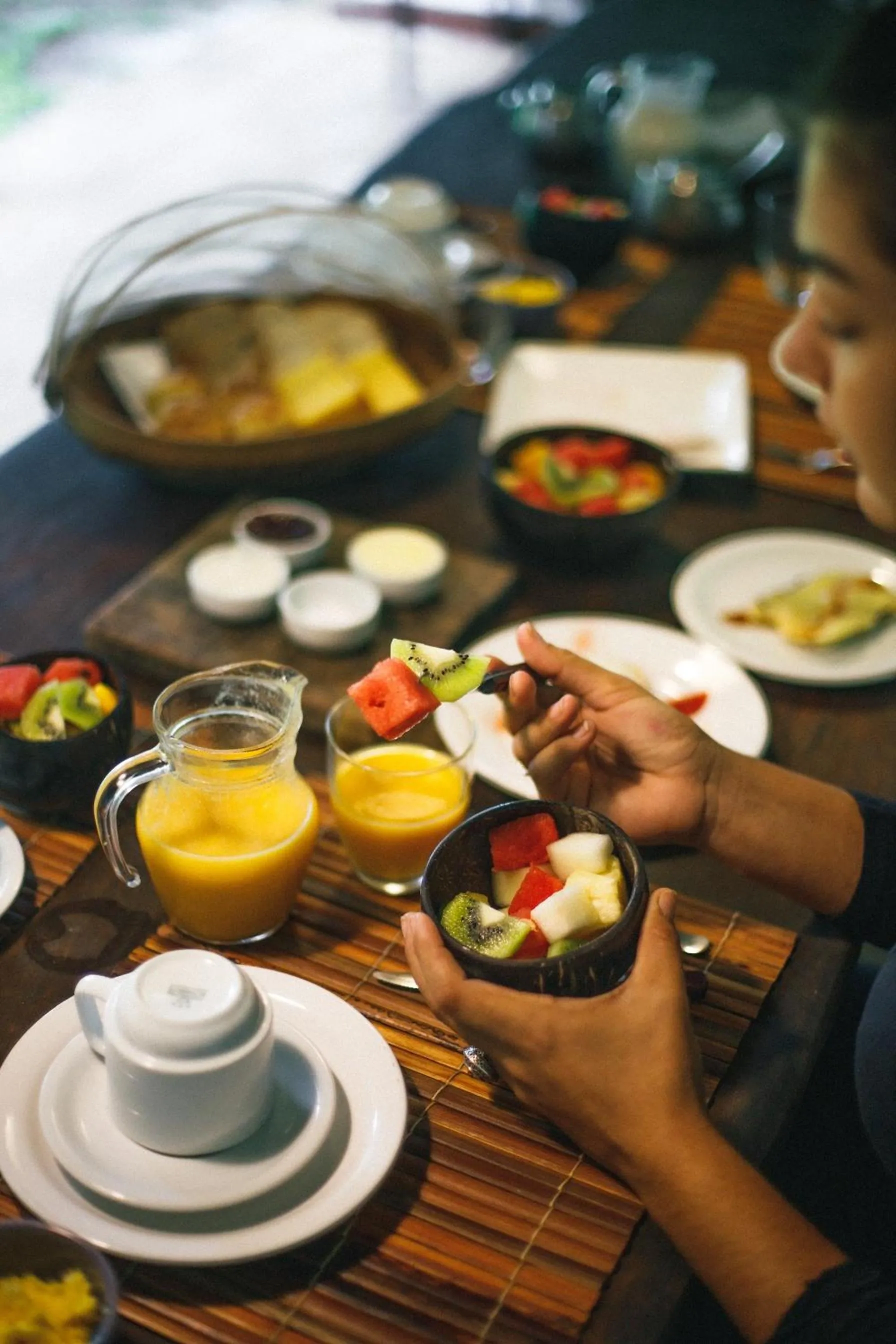 Food and drinks in Pousada Lagoa