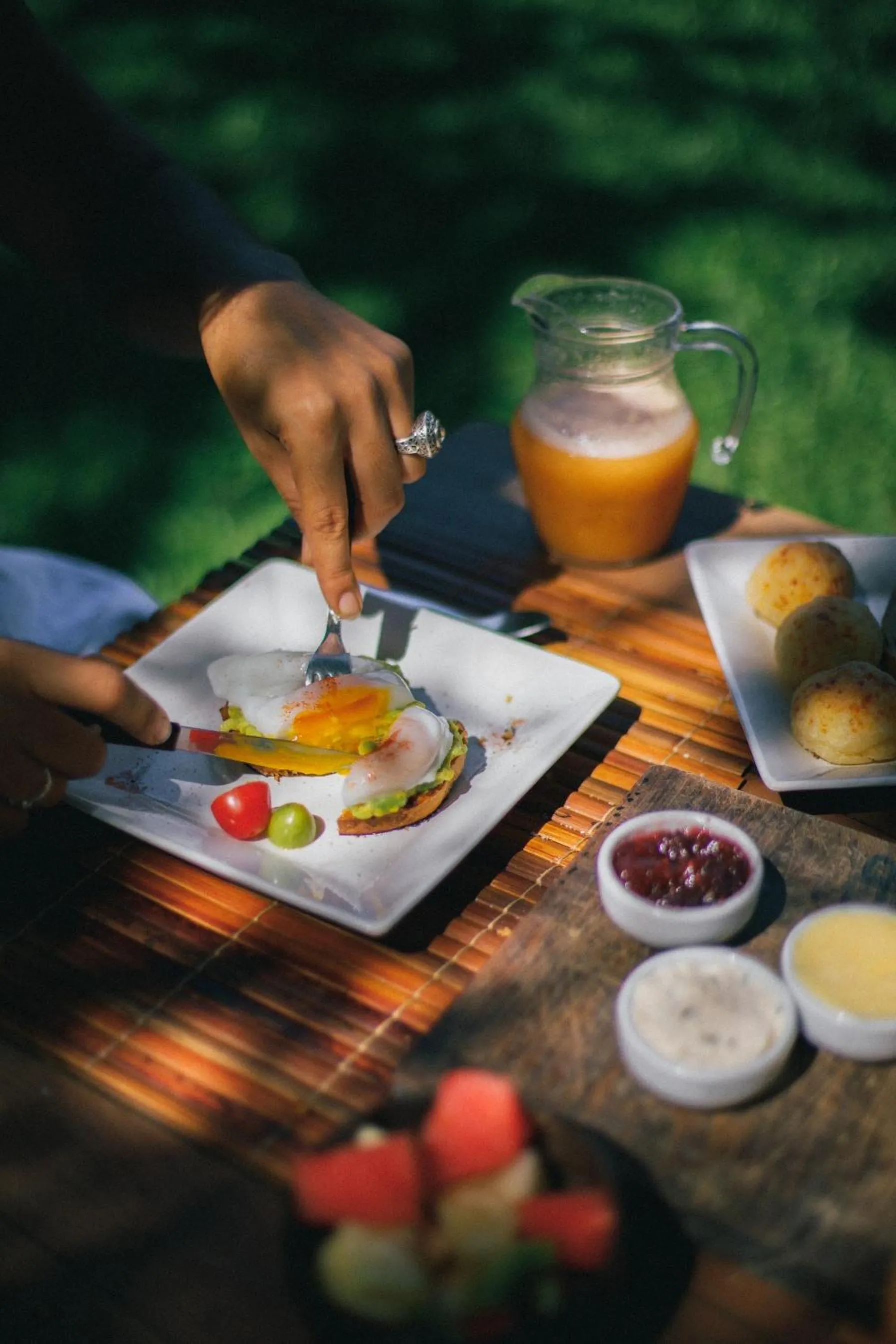 Food and drinks in Pousada Lagoa