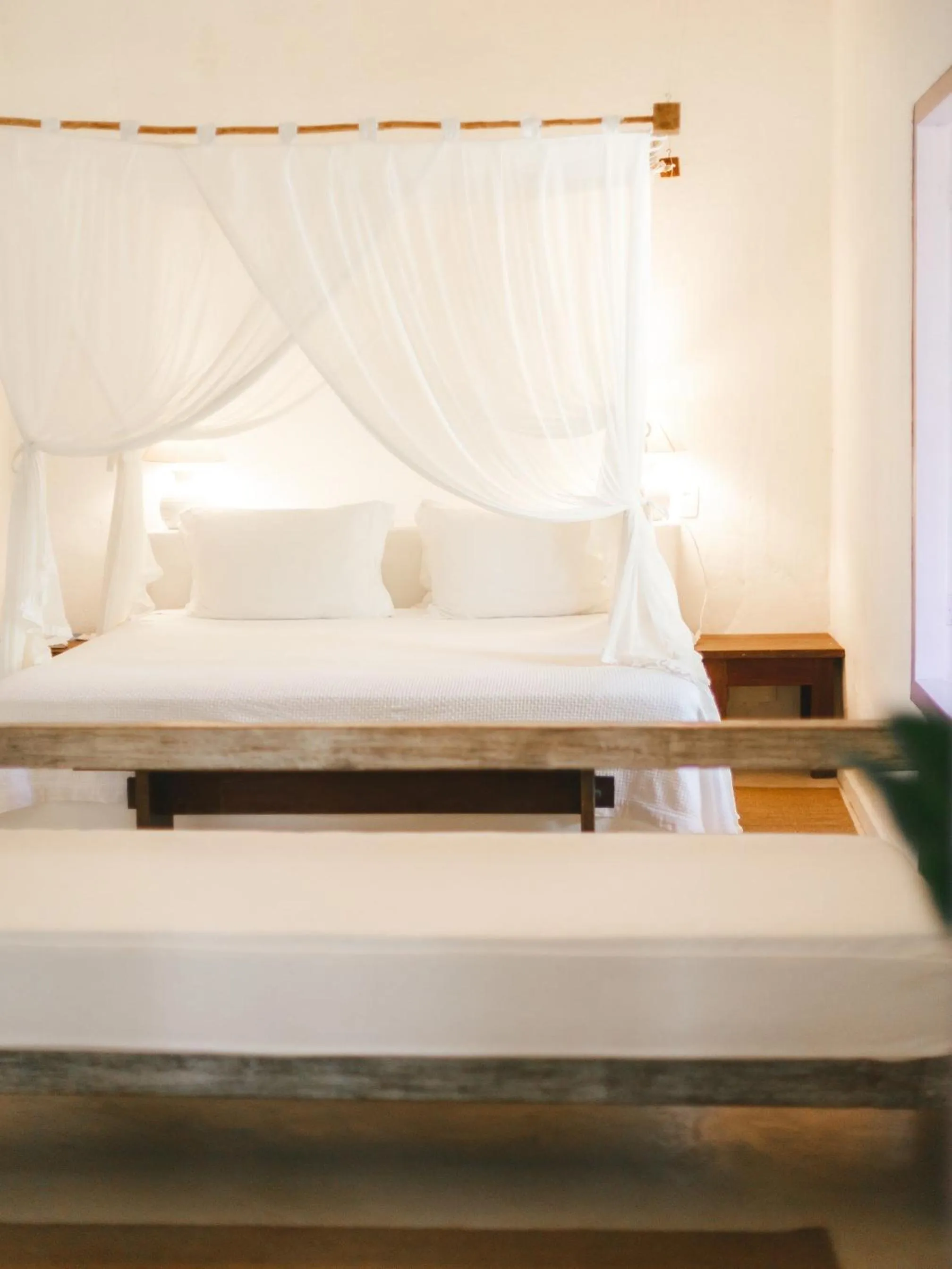 Bed in Pousada Lagoa