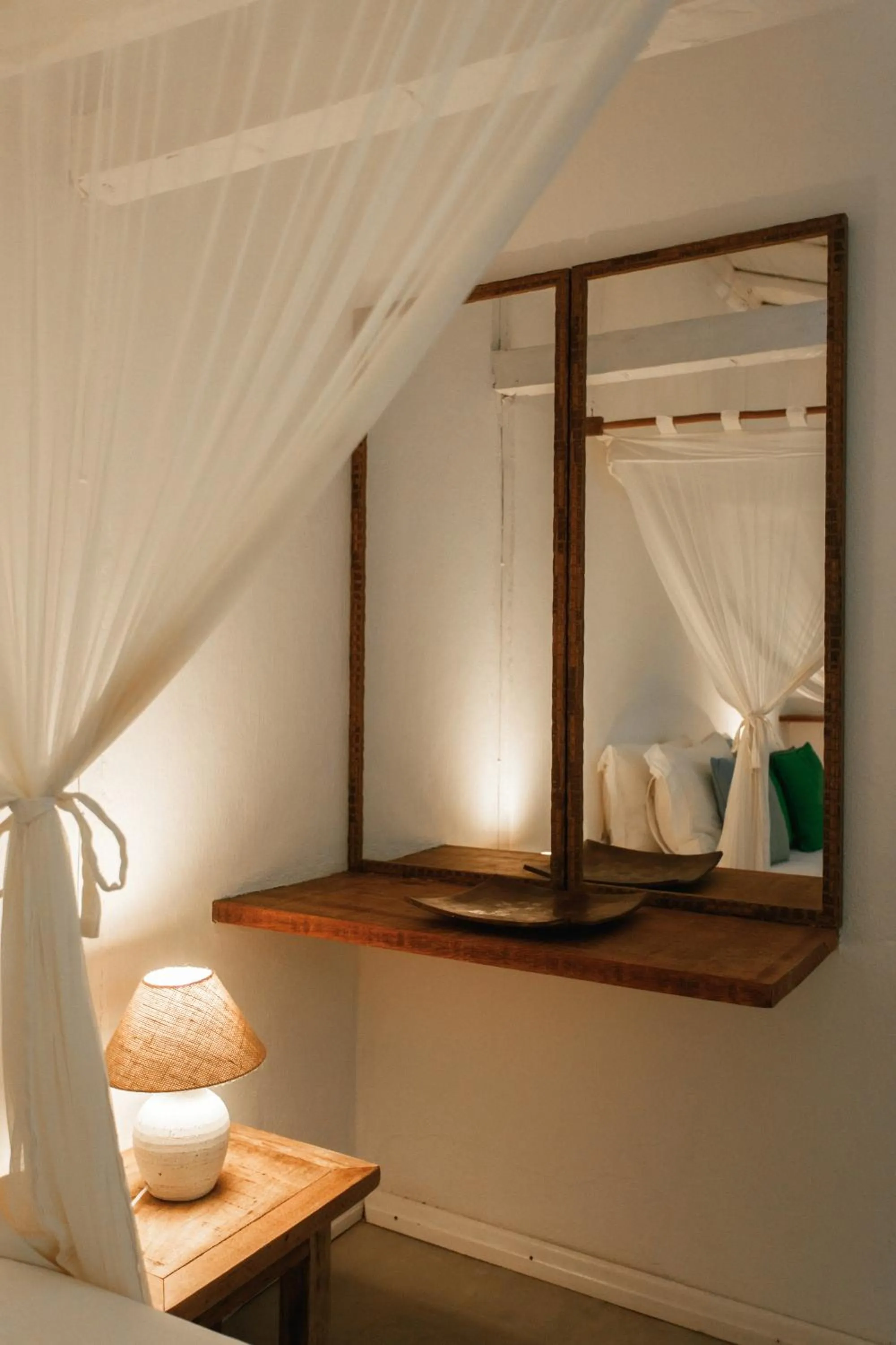 Bed in Pousada Lagoa