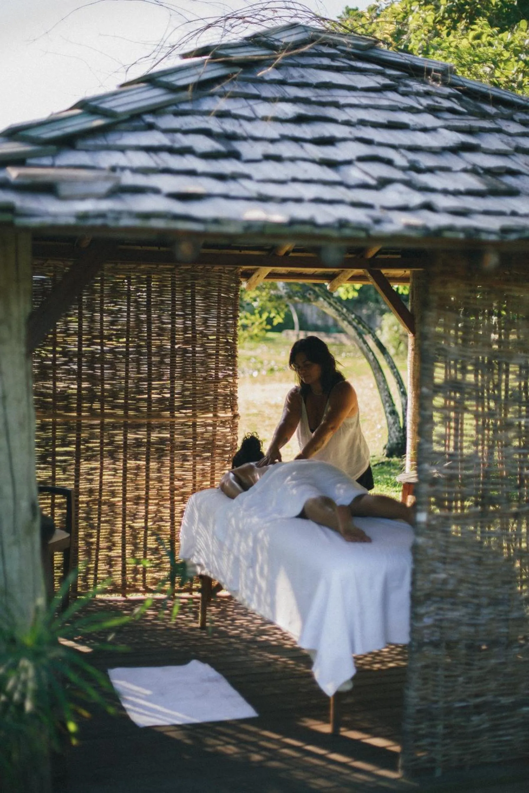 Garden in Pousada Lagoa