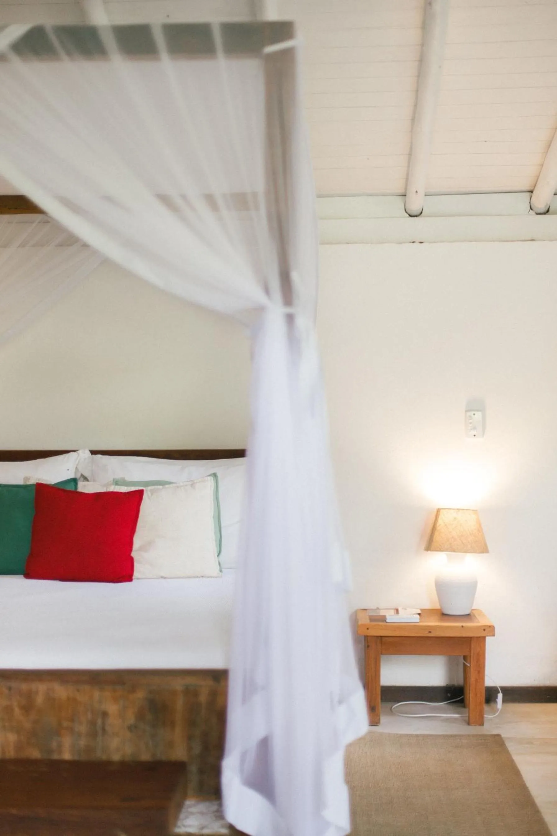 Bed in Pousada Lagoa