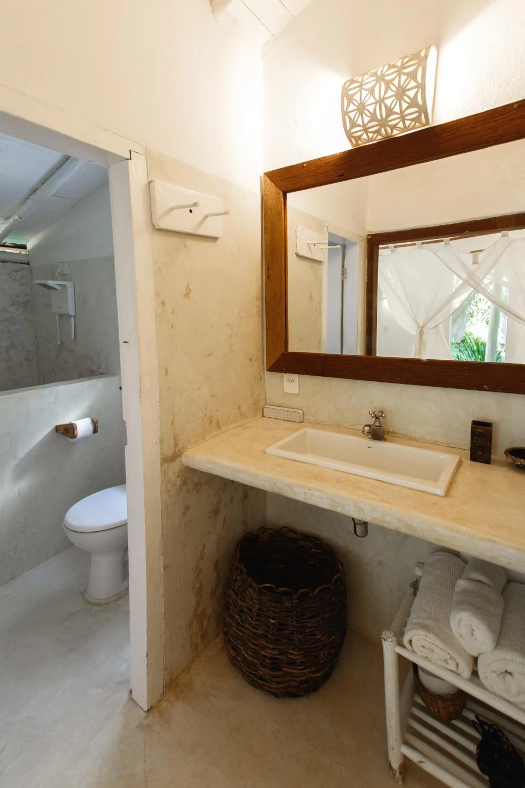 Toilet in Pousada Lagoa