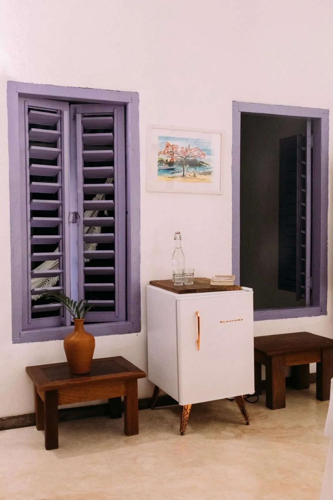 Living room in Pousada Lagoa