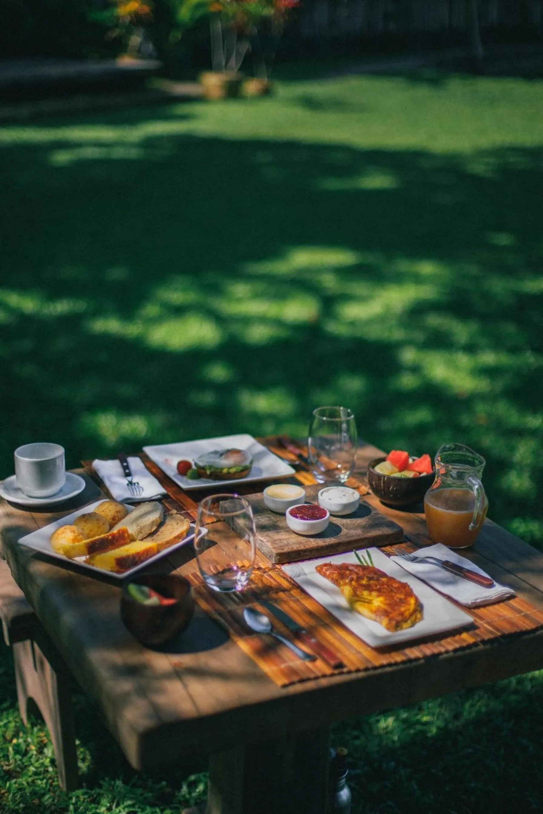 Food and drinks in Pousada Lagoa