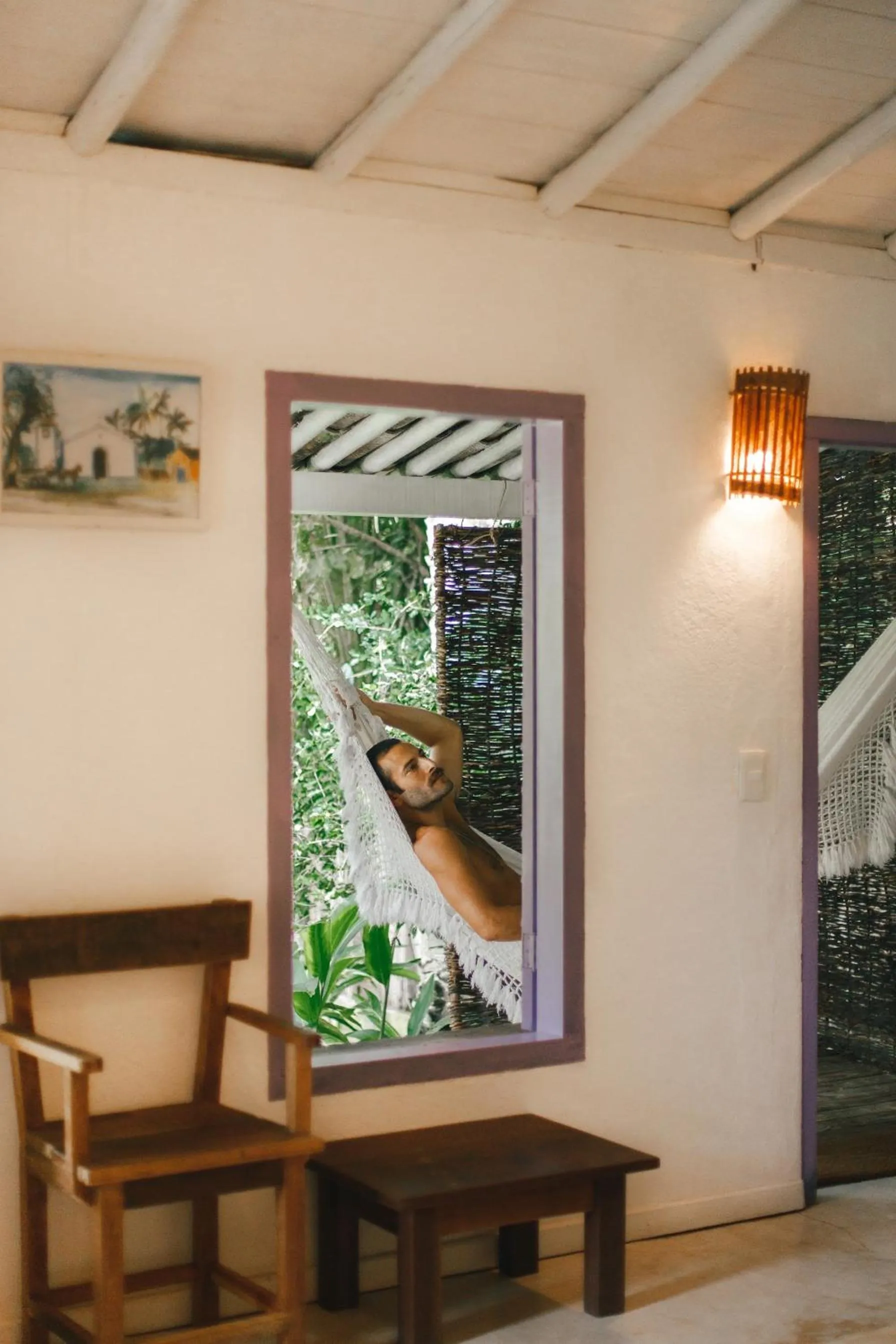 Patio in Pousada Lagoa