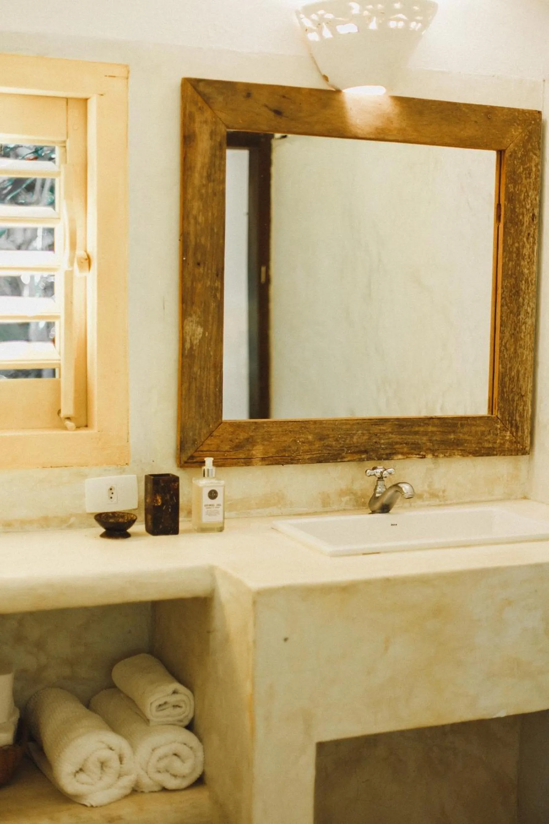 Bathroom in Pousada Lagoa