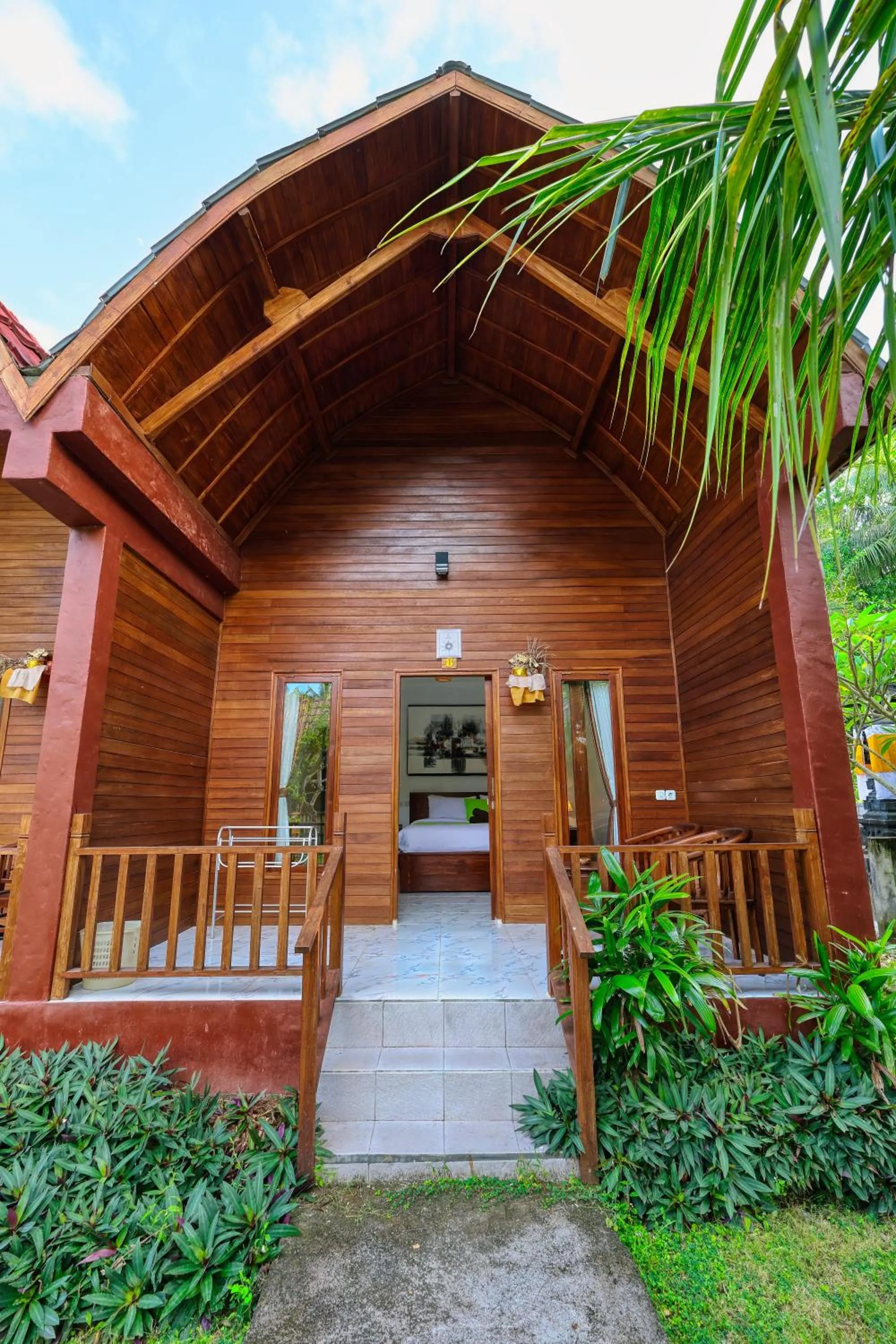 Balcony/Terrace in Adi Bungalow Nusa Penida