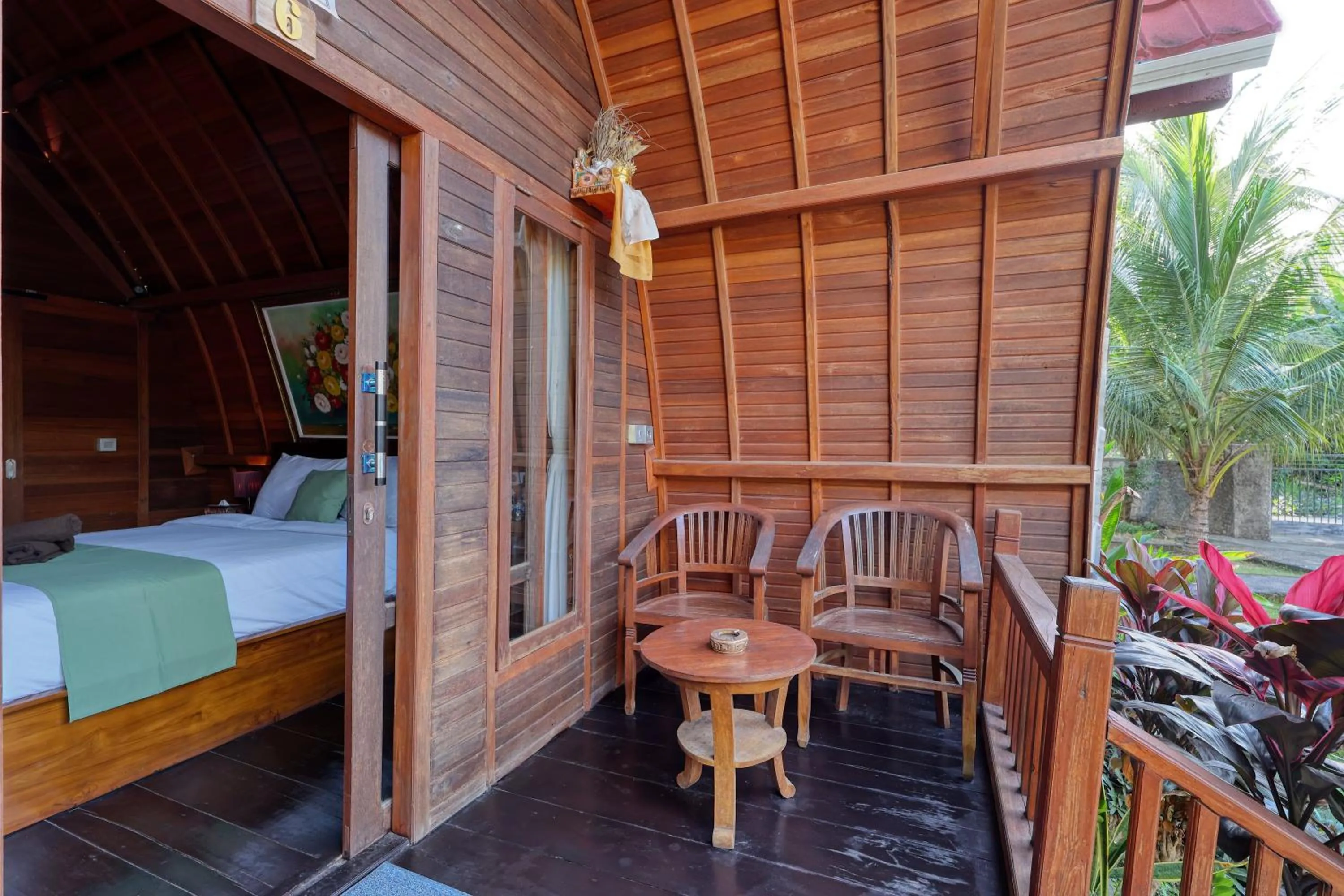 Balcony/Terrace in Adi Bungalow Nusa Penida