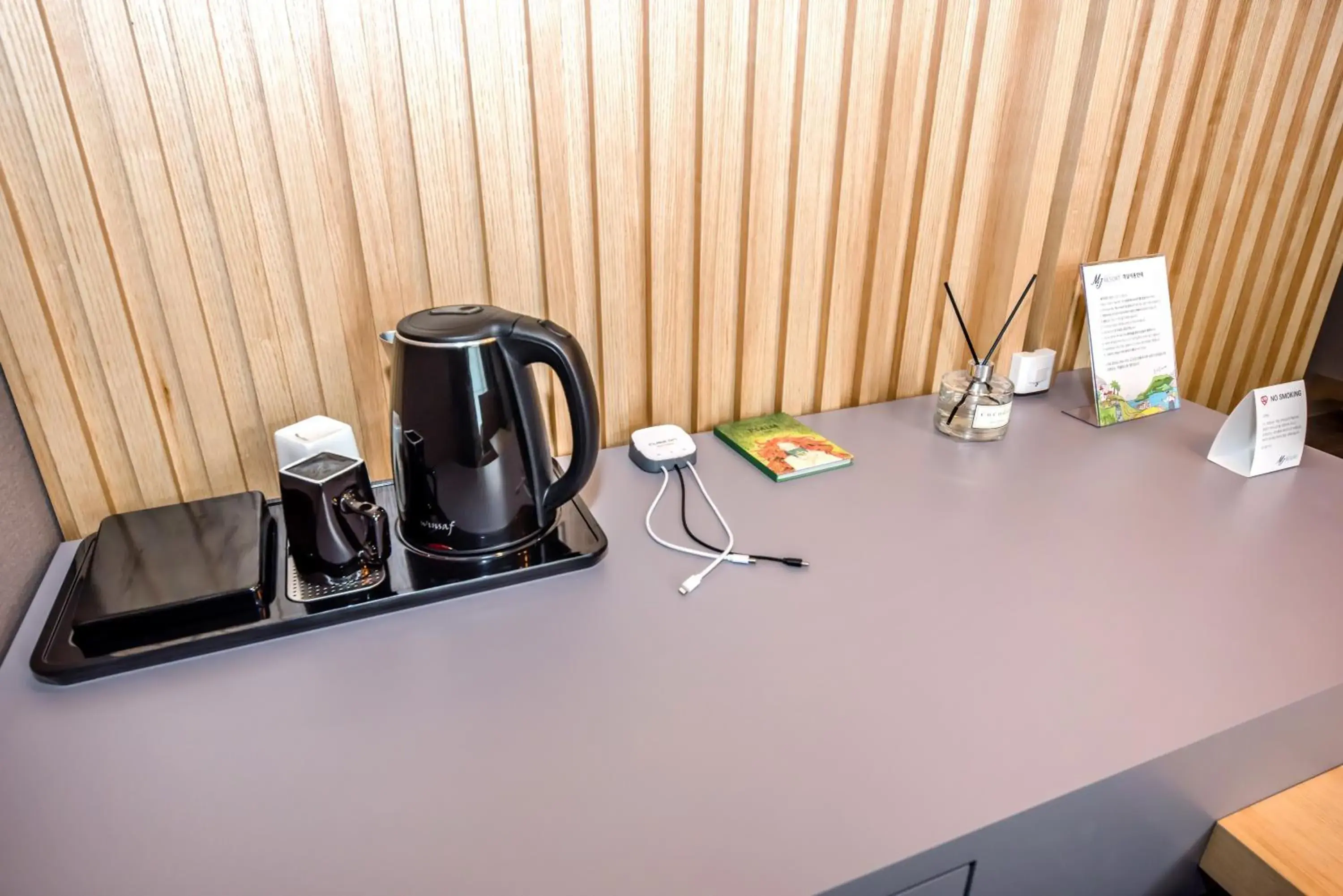 Coffee/tea facilities in MJ Resort Coffee/tea facilities in MJ Resort