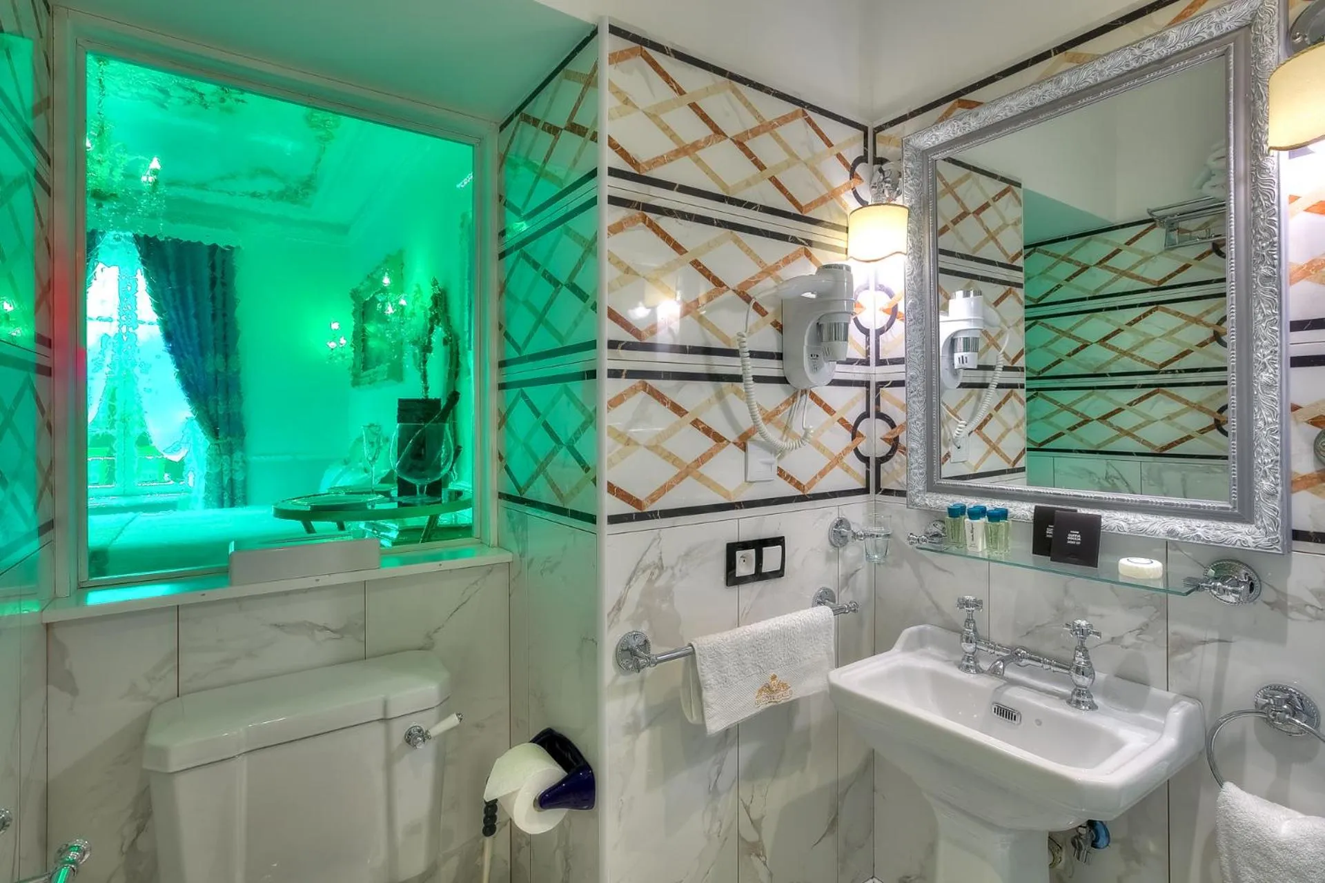 Bathroom in ABA LUXURY B E B Nice