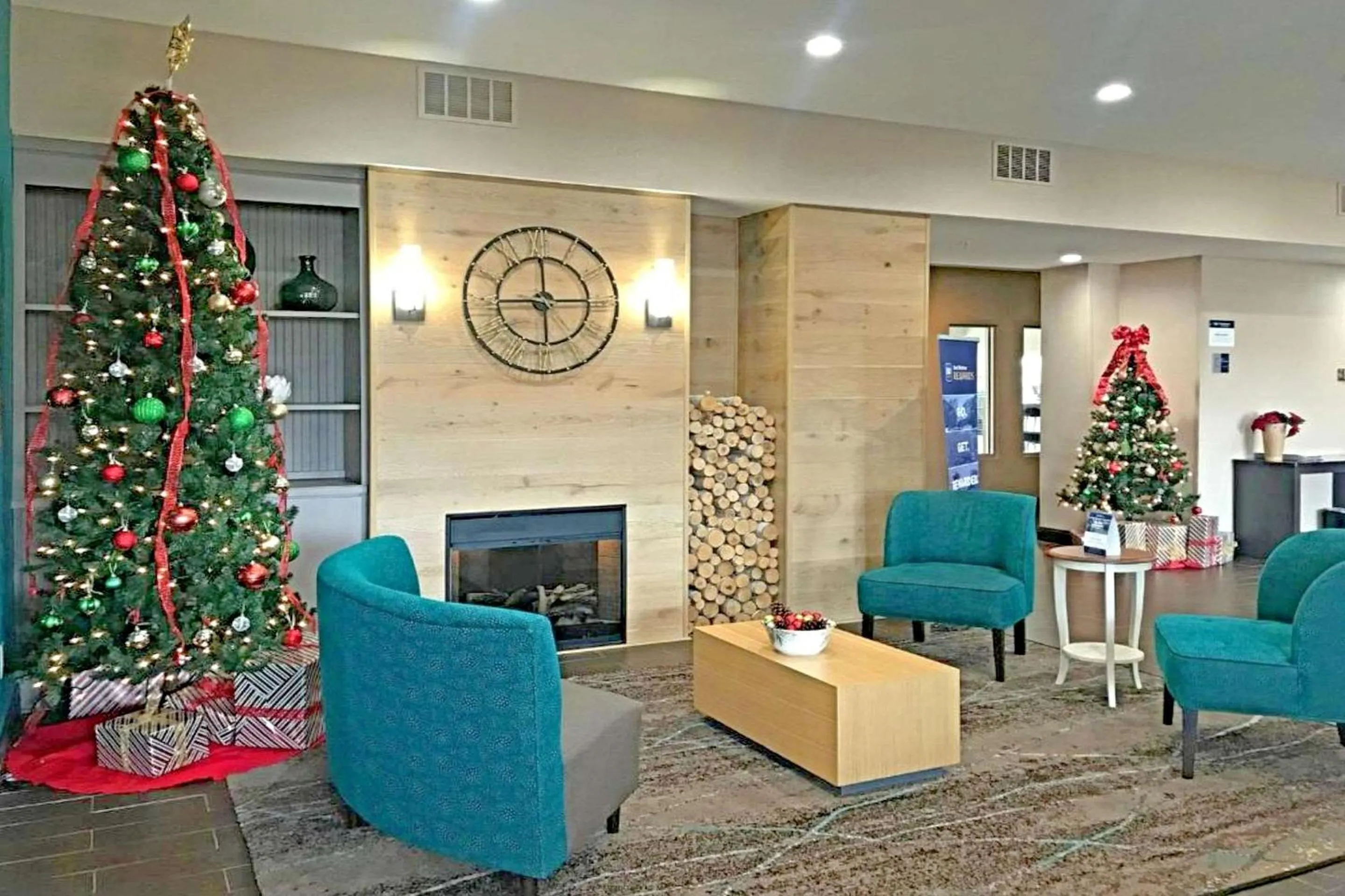 Lobby or reception in Rodeway Inn & Suites
