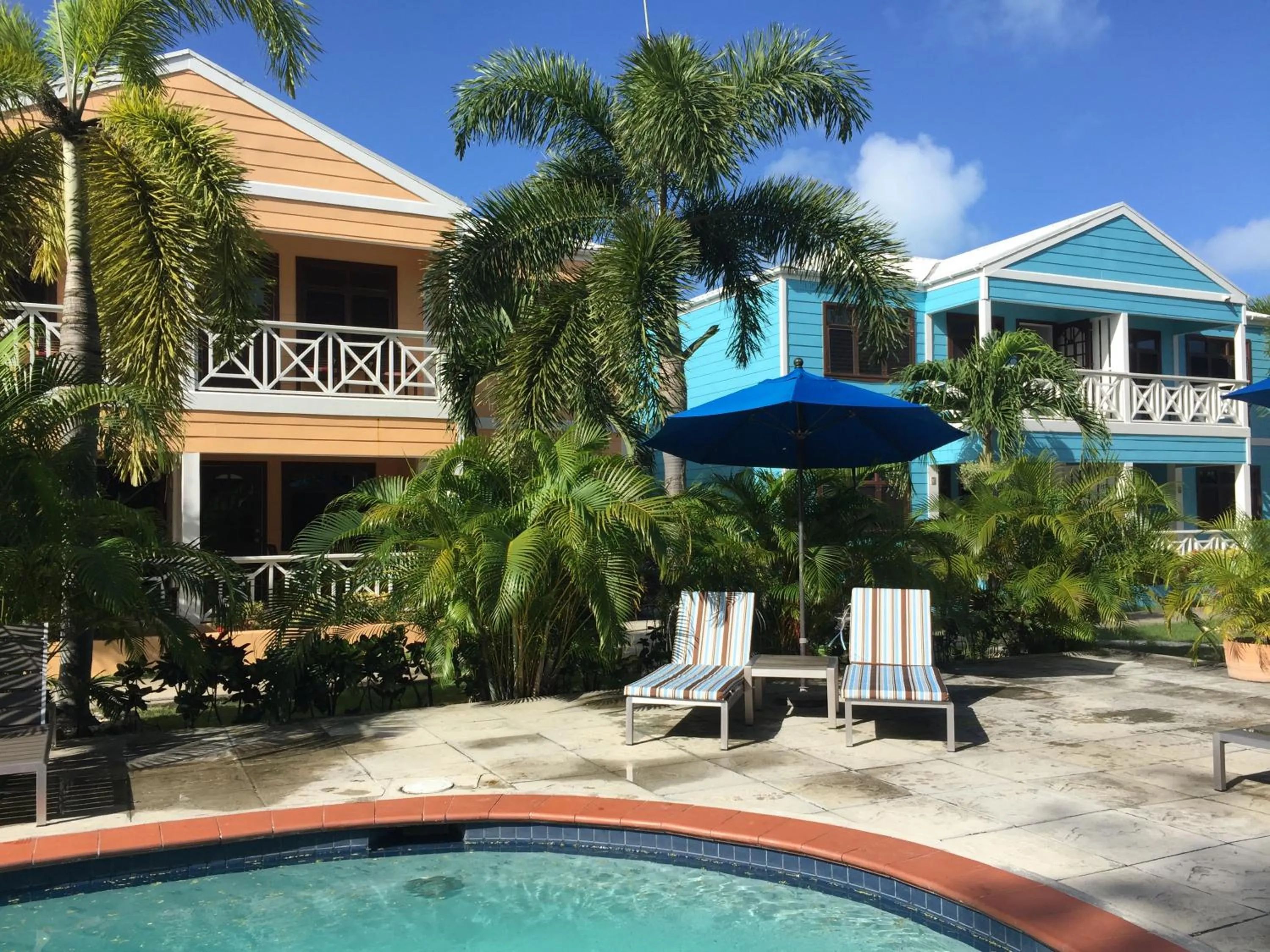 Pool view in Buccaneer Beach Club