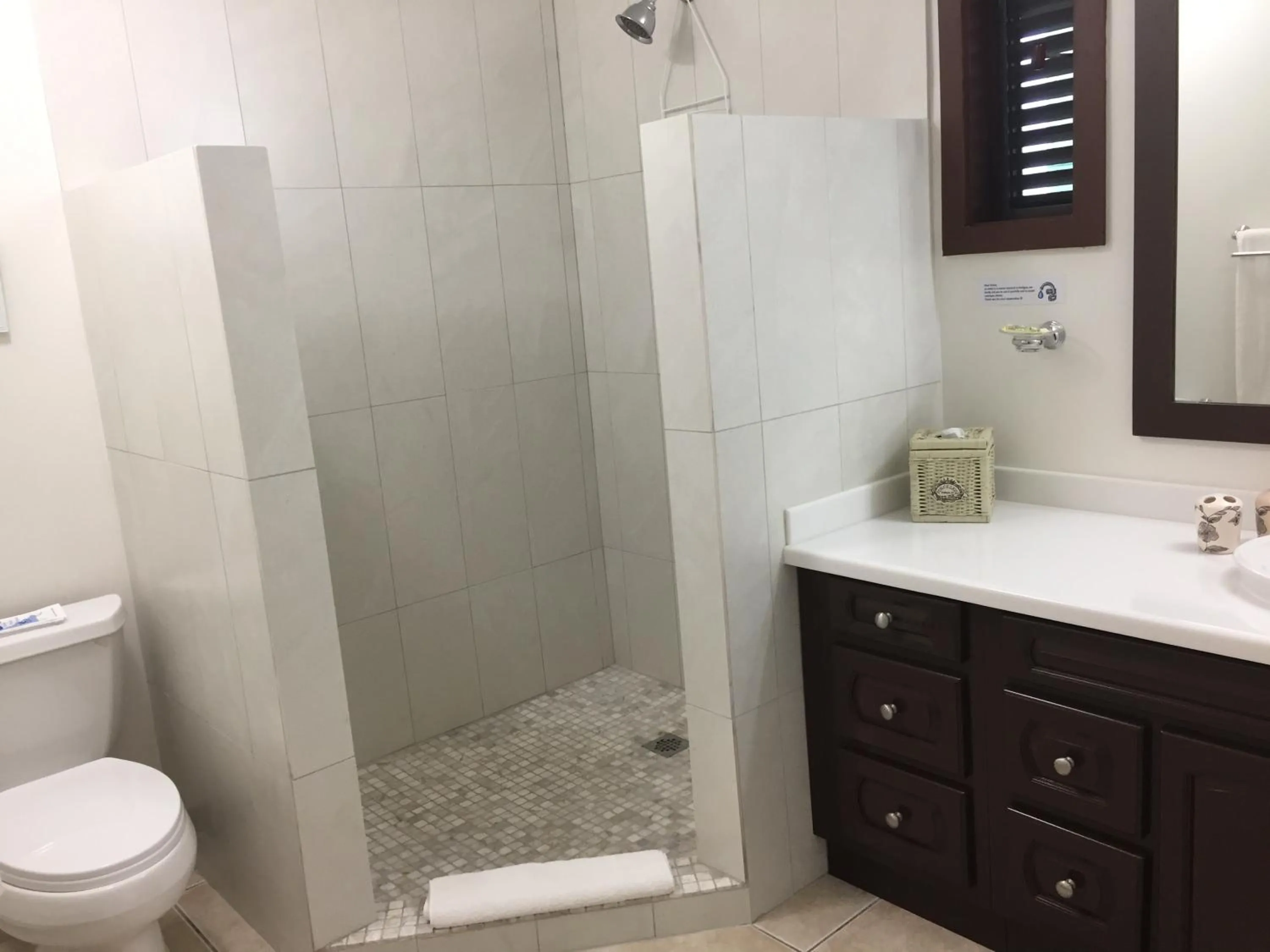 Bathroom in Buccaneer Beach Club