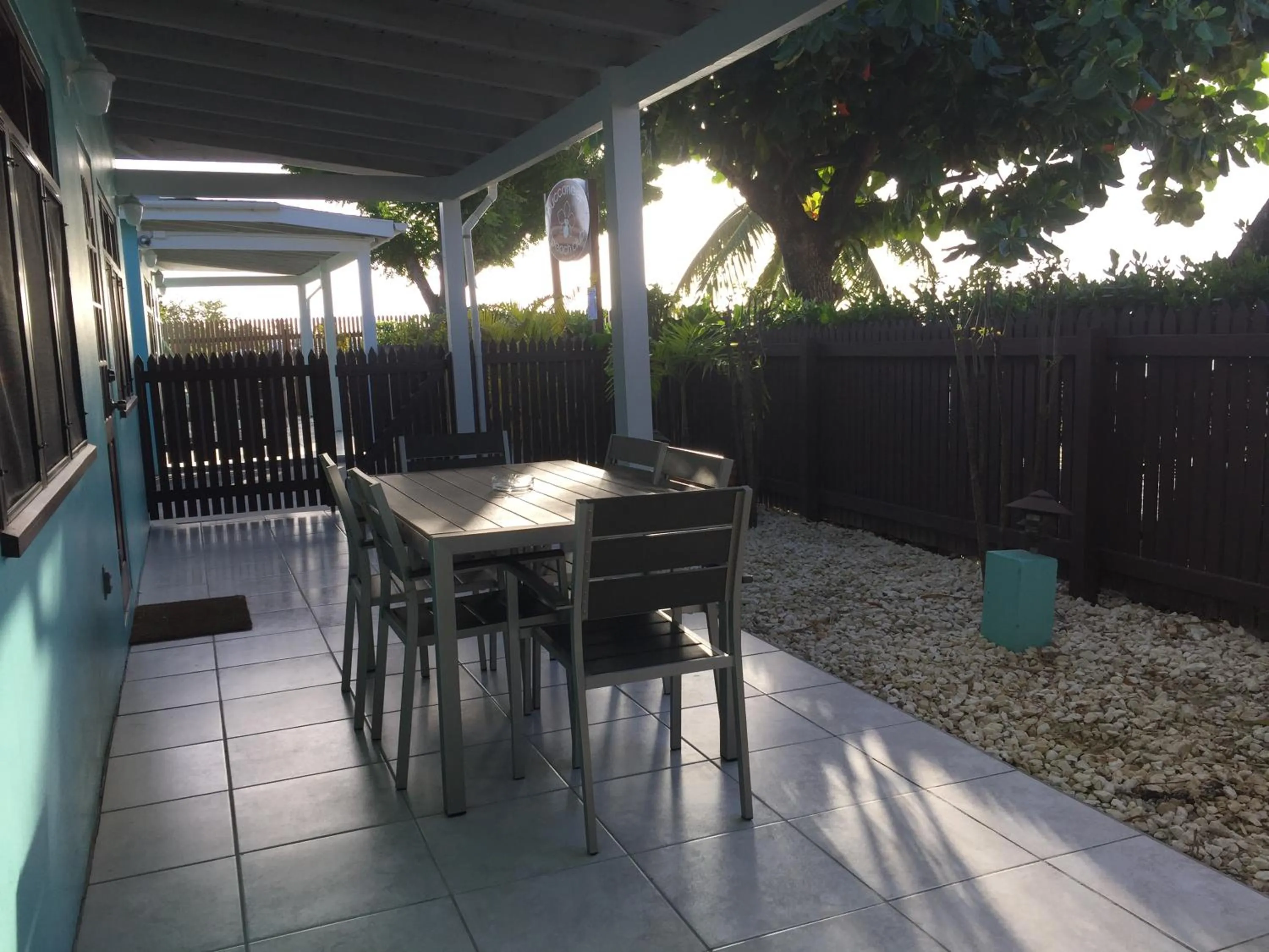 Patio in Buccaneer Beach Club