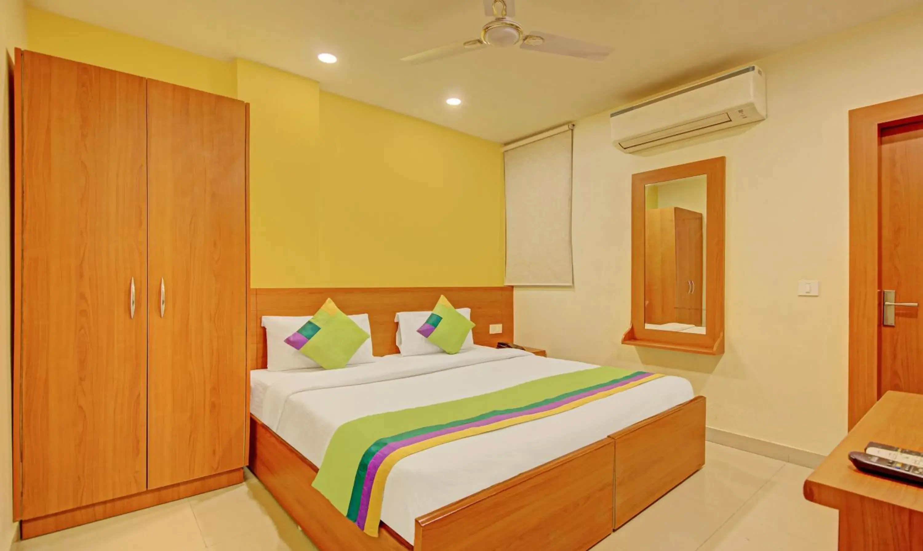 Standard Double Room - single occupancy in Treebo TMS Residency Standard Double Room - single occupancy in Treebo TMS Residency