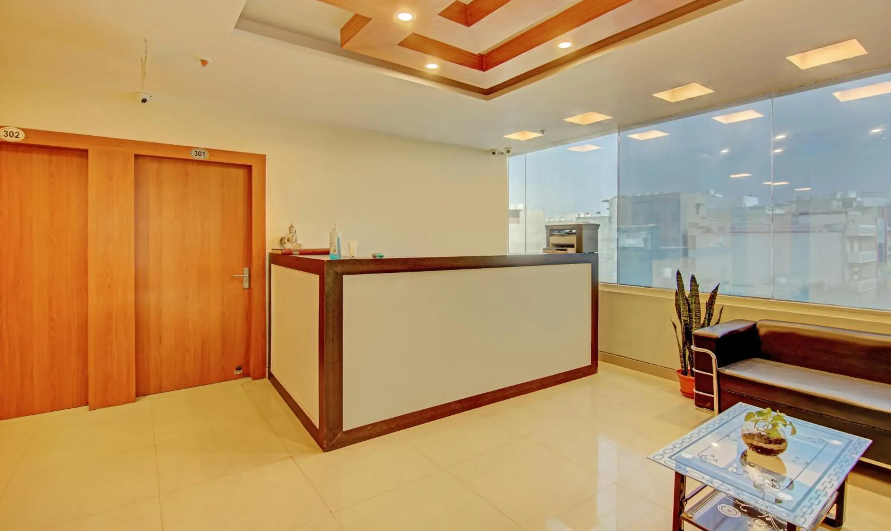 Lobby or reception in Treebo TMS Residency Lobby or reception in Treebo TMS Residency