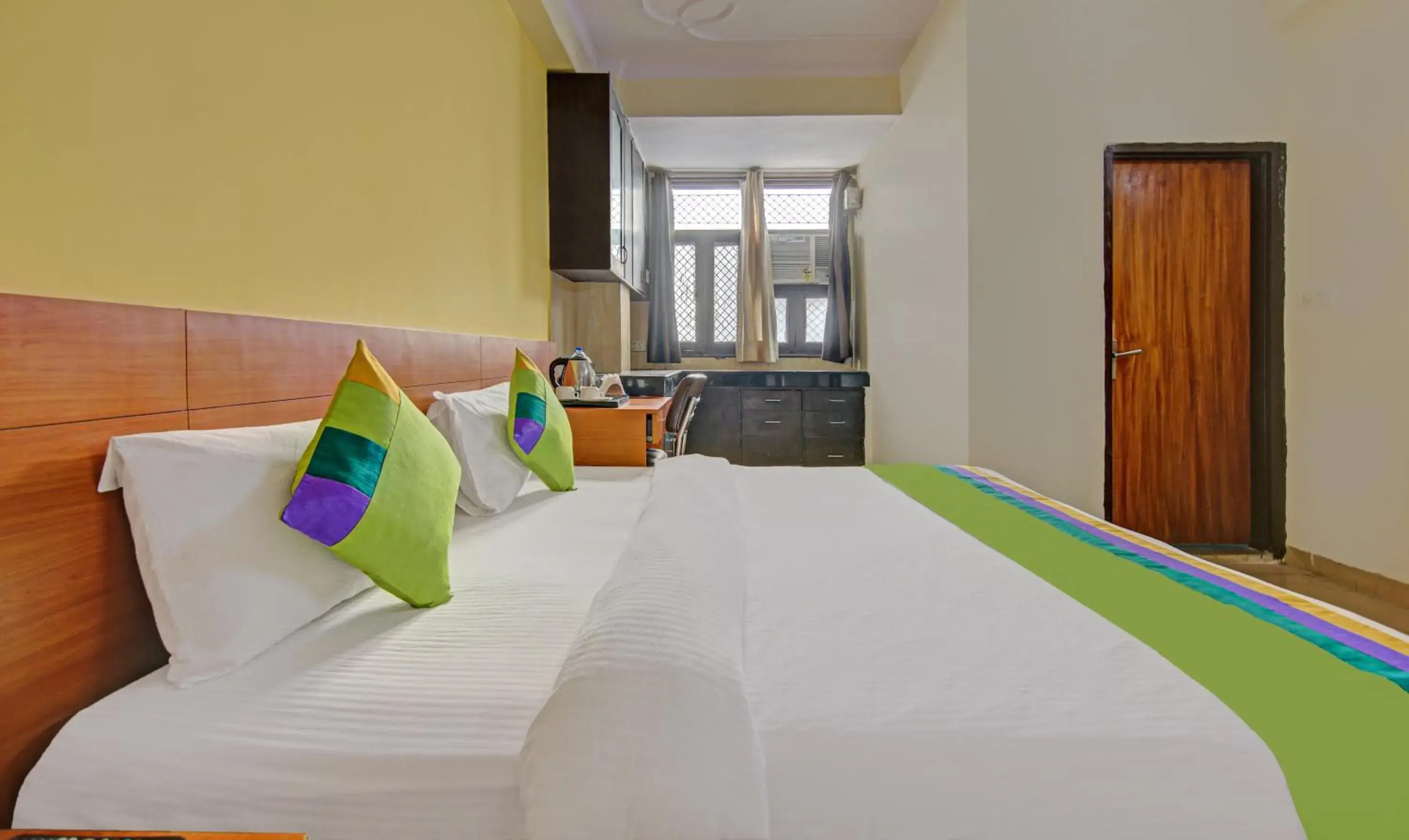 Bed in Treebo TMS Residency Bed in Treebo TMS Residency