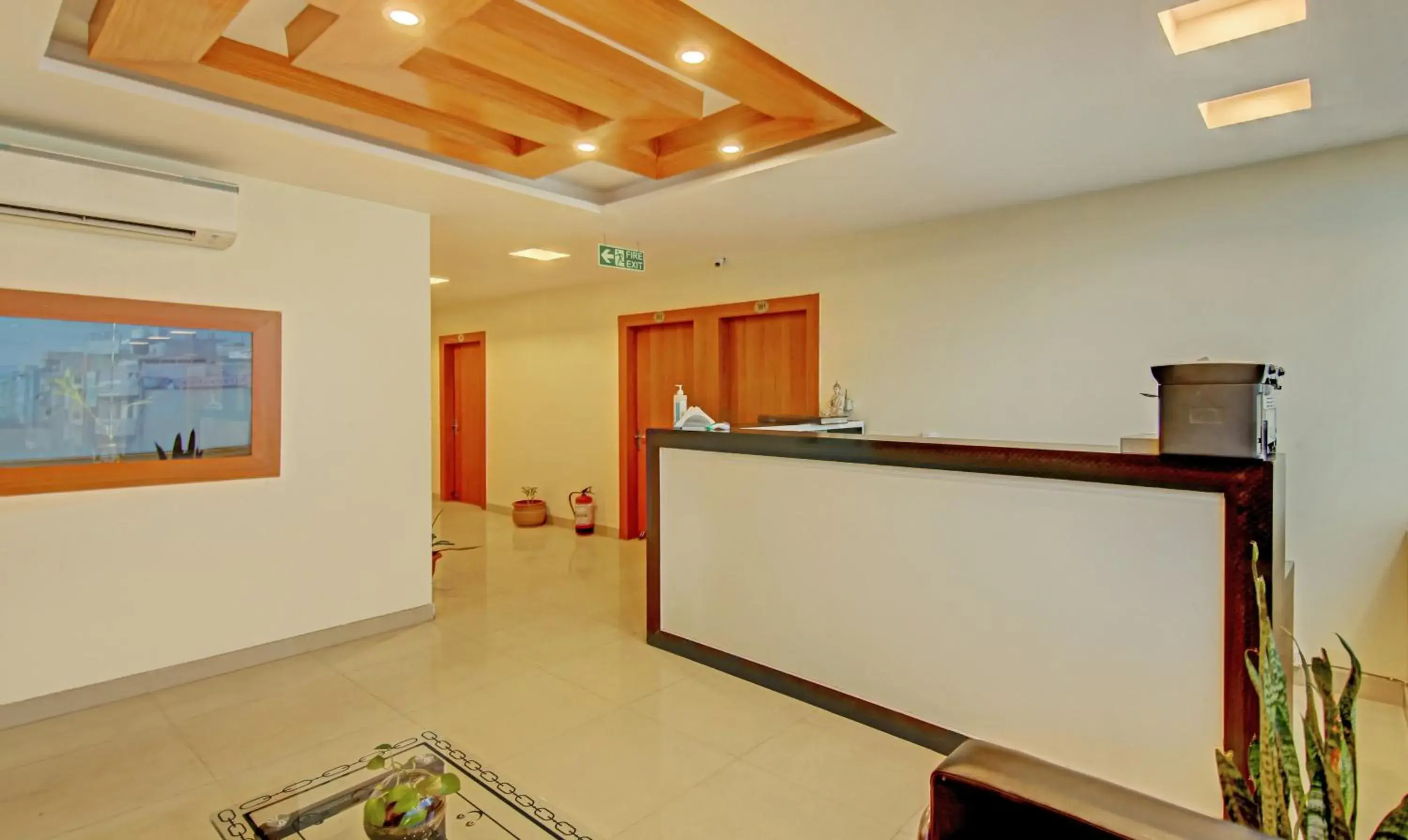 Lobby or reception in Treebo TMS Residency Lobby or reception in Treebo TMS Residency