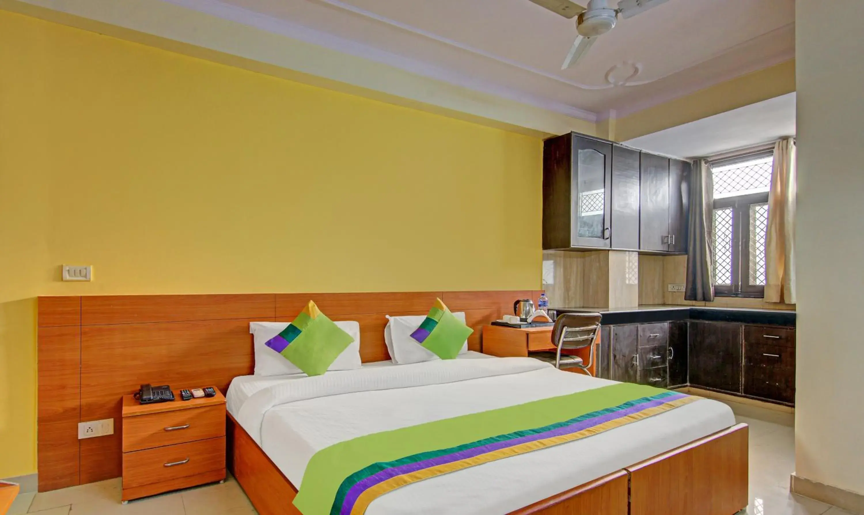 Bed in Treebo TMS Residency Bed in Treebo TMS Residency